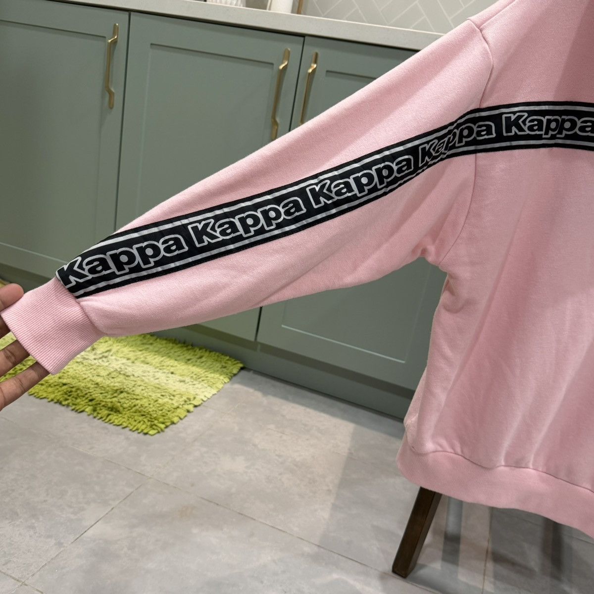 Kappa Kappa Embroidery Big Logo Hoodie Sweatshirt Size M / US 6-8 / IT 42-44 - 14 Thumbnail