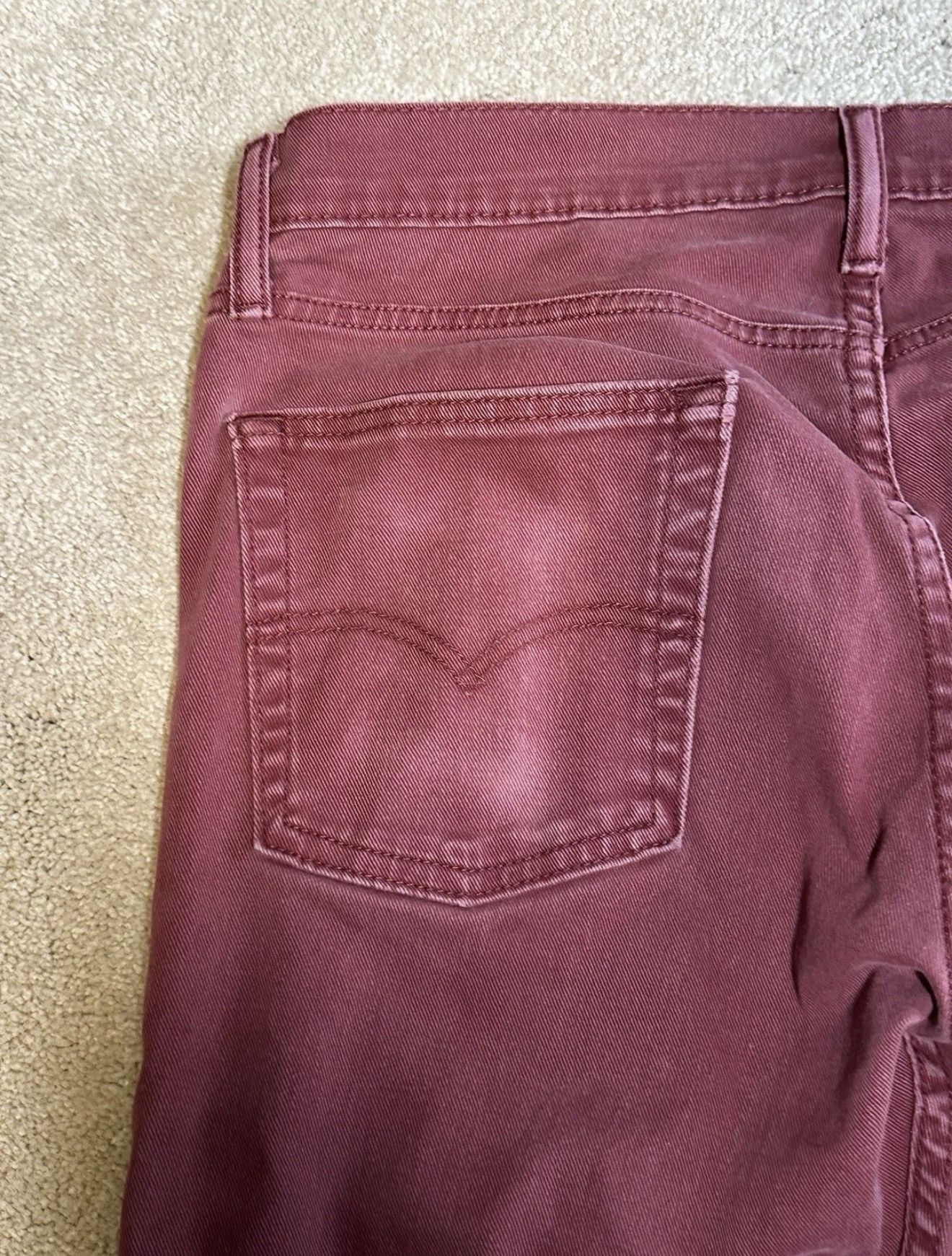 Levi's Levi’s 511 Red Jeans Size US 31 - 4 Thumbnail