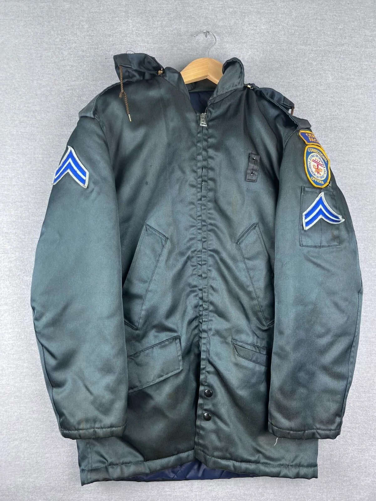 Vintage Cold Weather Parka Vintage 70s Coat Hollofil 808 officer Size US L / EU 52-54 / 3 - 1 Thumbnail