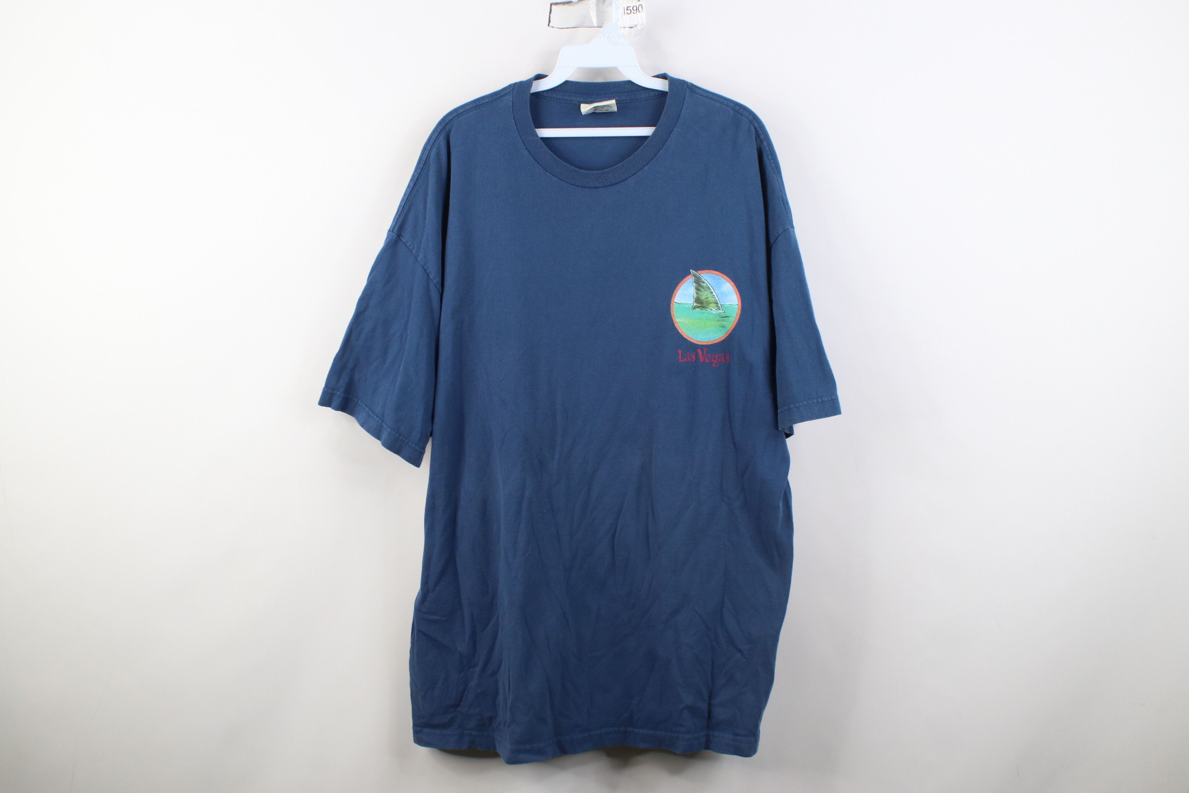 Vintage Vintage Y2K Jimmy Buffett Margaritaville Las Vegas T-Shirt Size US XXL / EU 58 / 5 - 1 Thumbnail