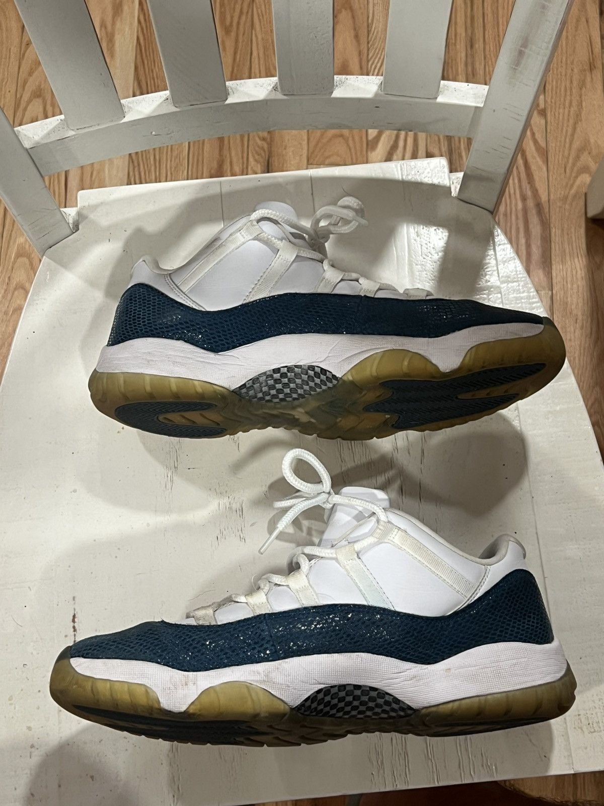 Jordan Brand Jordan 11 Retro Low “Snake Navy” Size US 13 / EU 46 - 2 Thumbnail