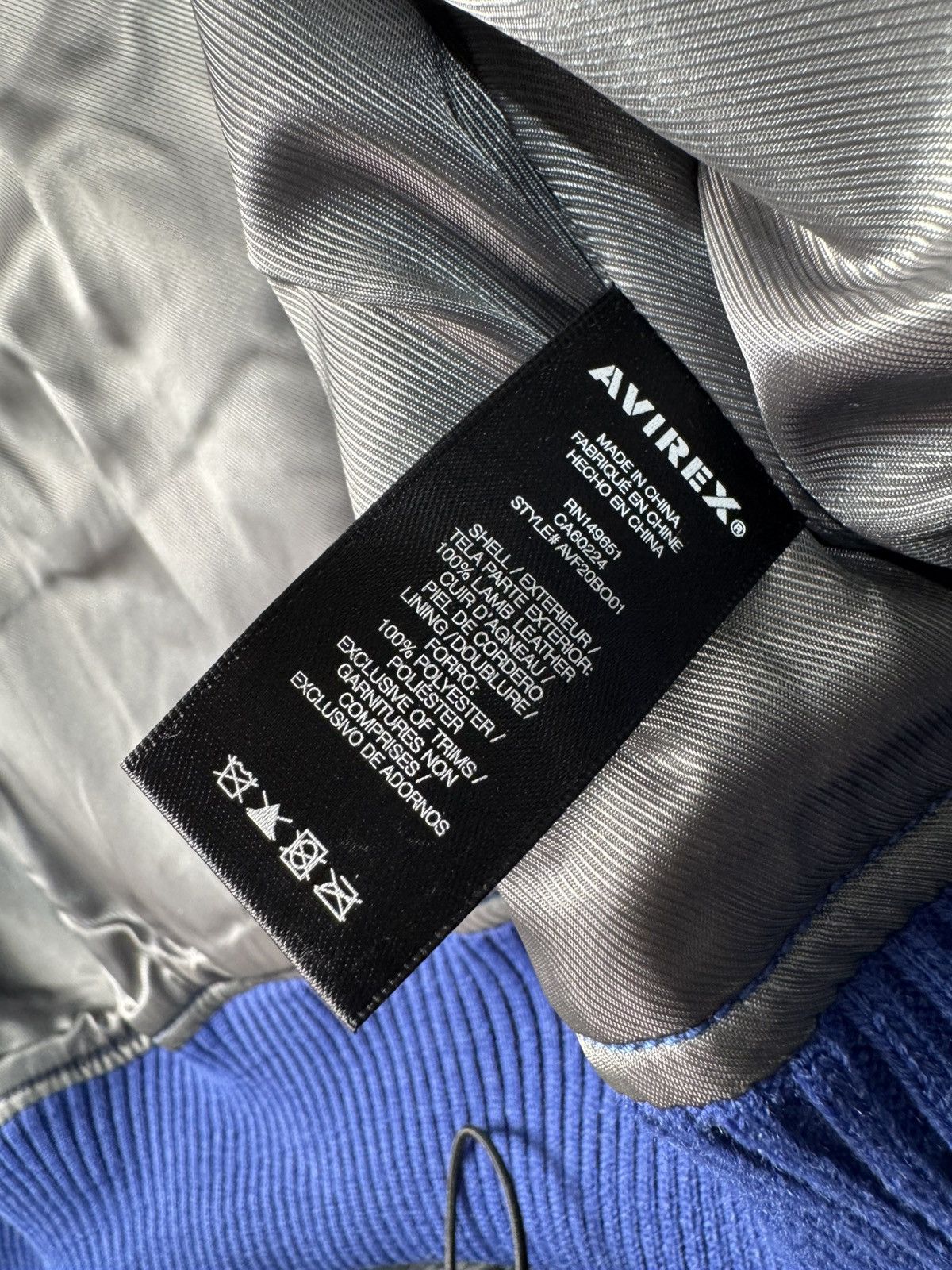 Avirex London exclusive icon leather jacket Size US L / EU 52-54 / 3 - 9 Thumbnail
