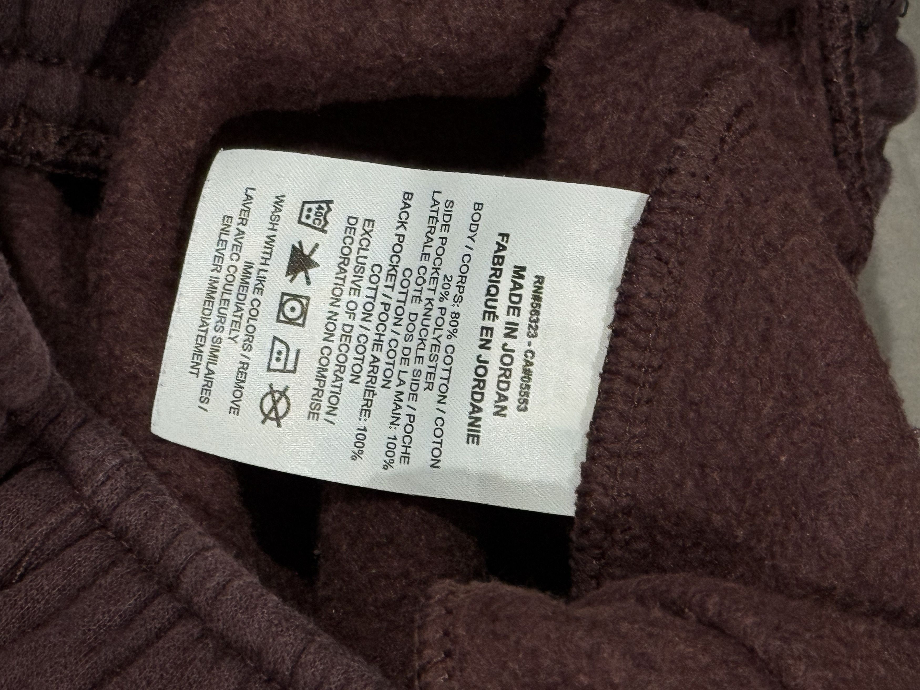 Nike Nike Fleece Jogger Sweatpant Maroon Size Medium Size US 32 / EU 48 - 10 Thumbnail
