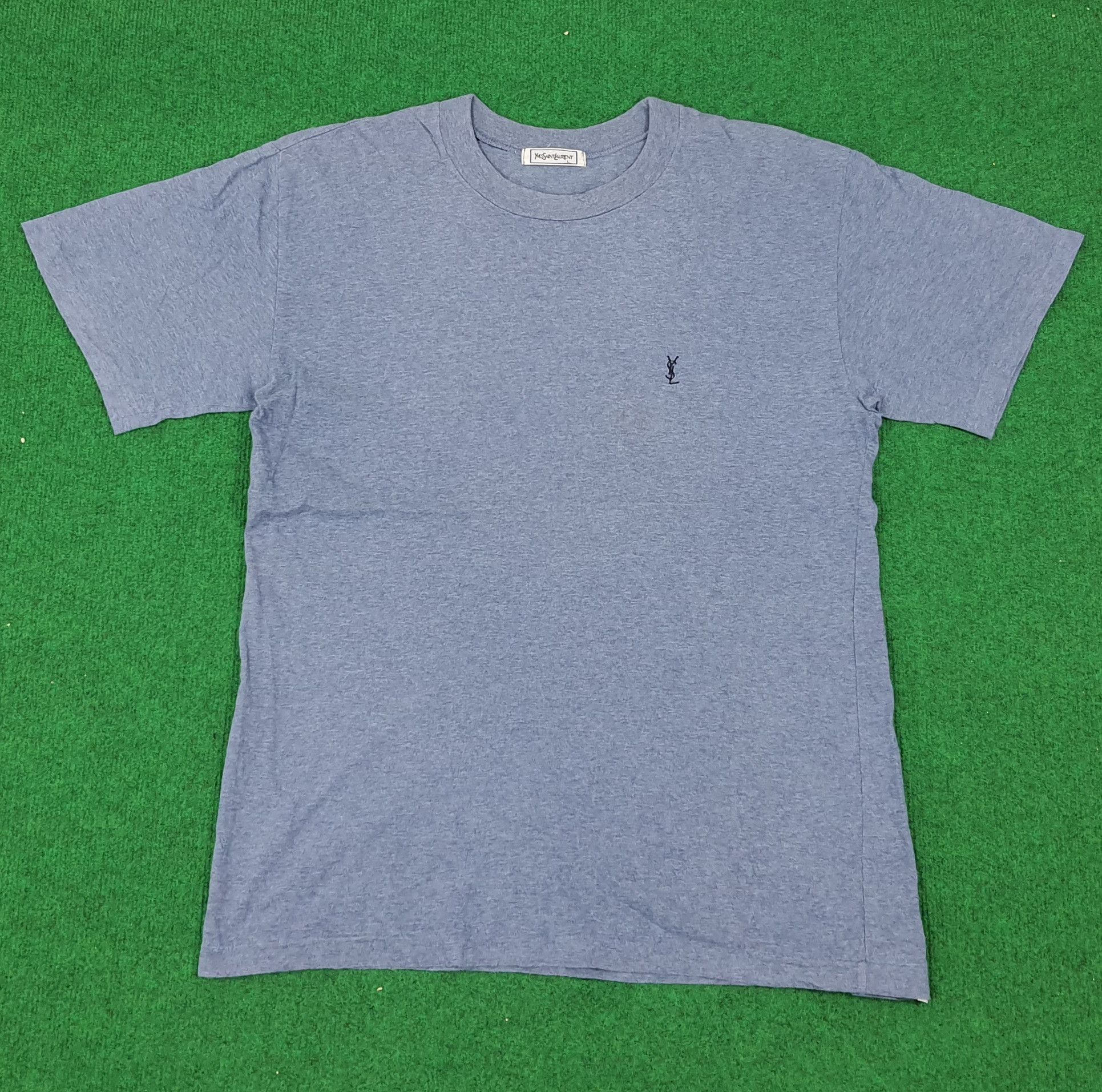 Vintage × Yves Saint Laurent Vintage YSL Yves Saint Laurent Designer Tshirt Size US M / EU 48-50 / 2 - 1 Thumbnail