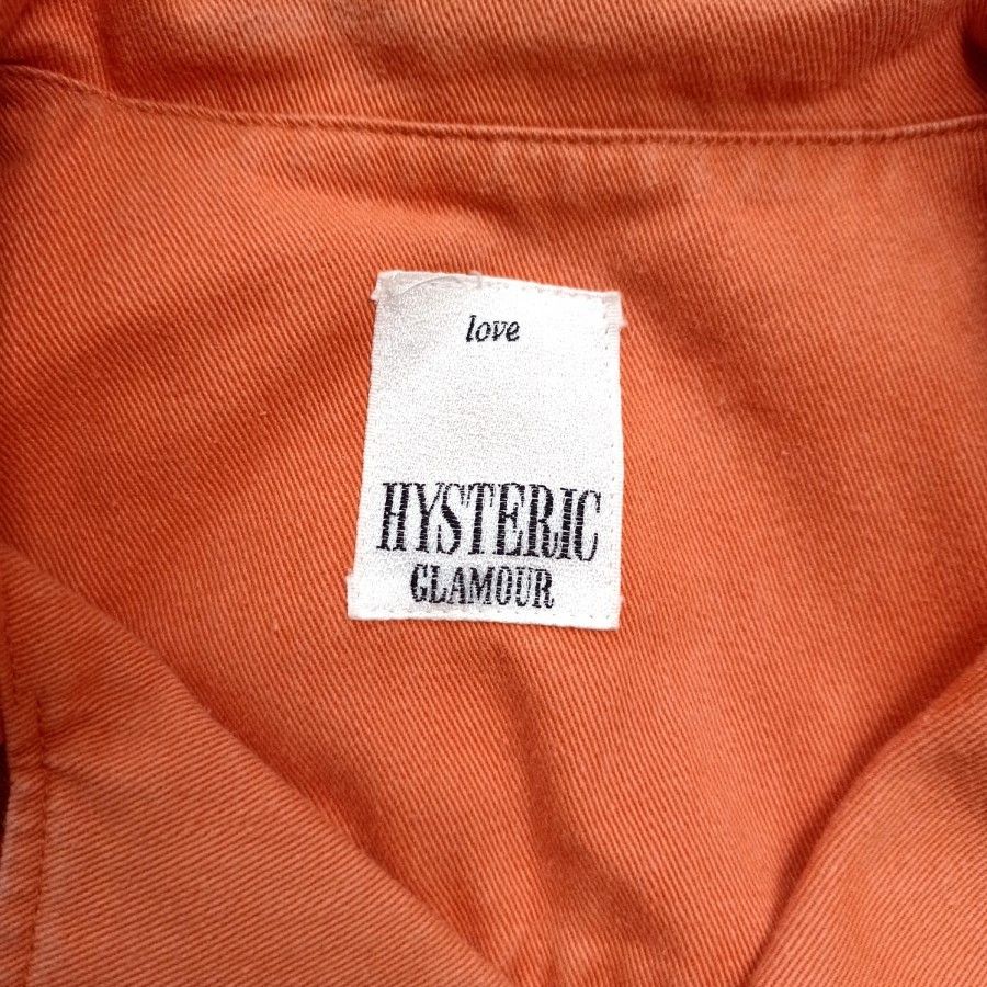 Hysteric Glamour 90s love Hysteric Glamour Japan denim vest punk biker Size ONE SIZE - 4 Thumbnail