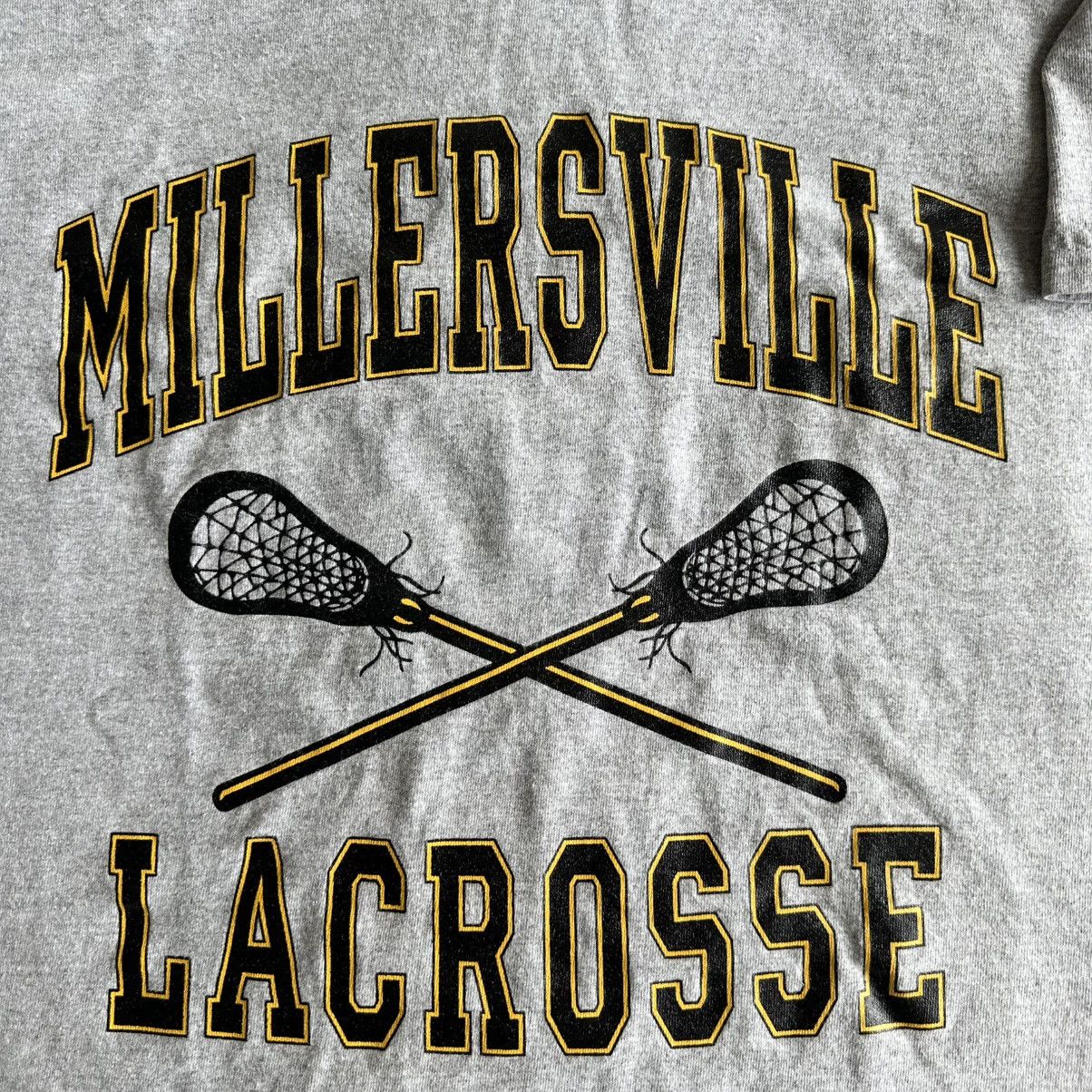 Other Vintage Millersville Shirt Tee Mens Large Gray Lacrosse Lax Size US L / EU 52-54 / 3 - 7 Thumbnail