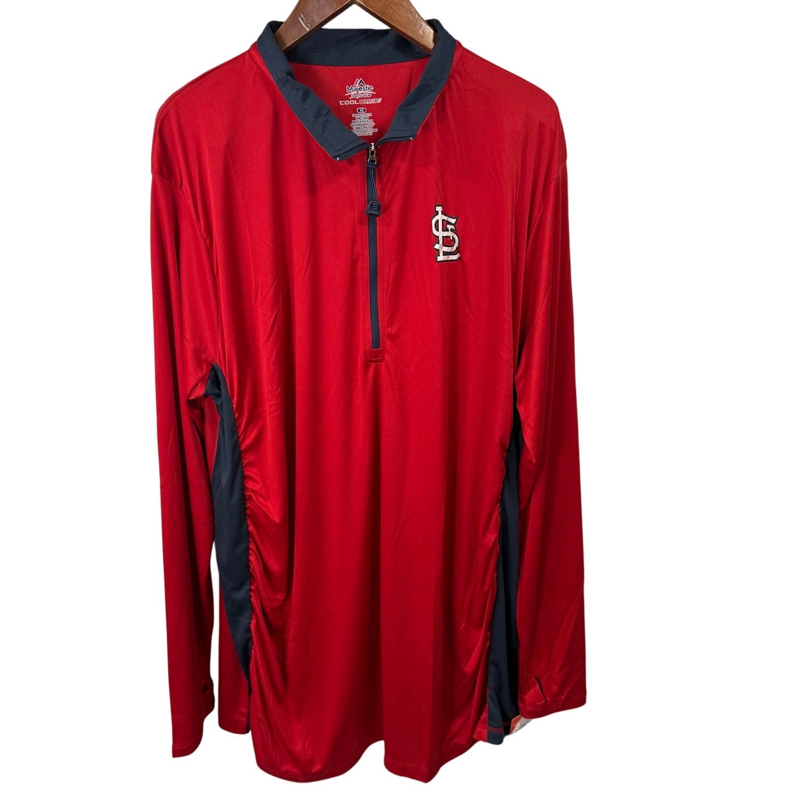 Majestic MLB St. Louis Cardinal Women’s Top Majestic sz 3X NEW # G545 Size 3XL / US 20-22 - 1 Thumbnail