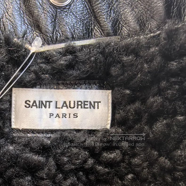 Saint Laurent Paris Saint Laurent Paris Leather and Fur Jacket i Size US S / EU 44-46 / 1 - 6 Thumbnail