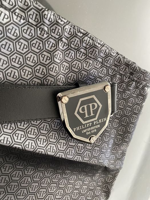 philipp plein mens belt