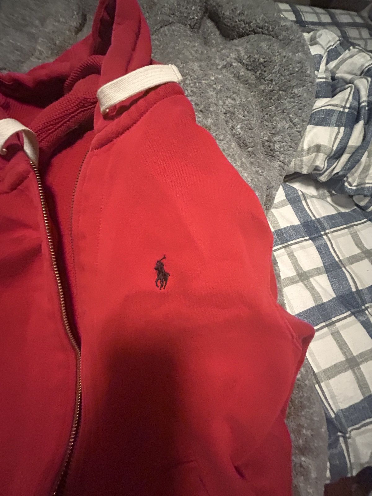 Polo Ralph Lauren Red polo zip up Size US S / EU 44-46 / 1 - 1 Thumbnail