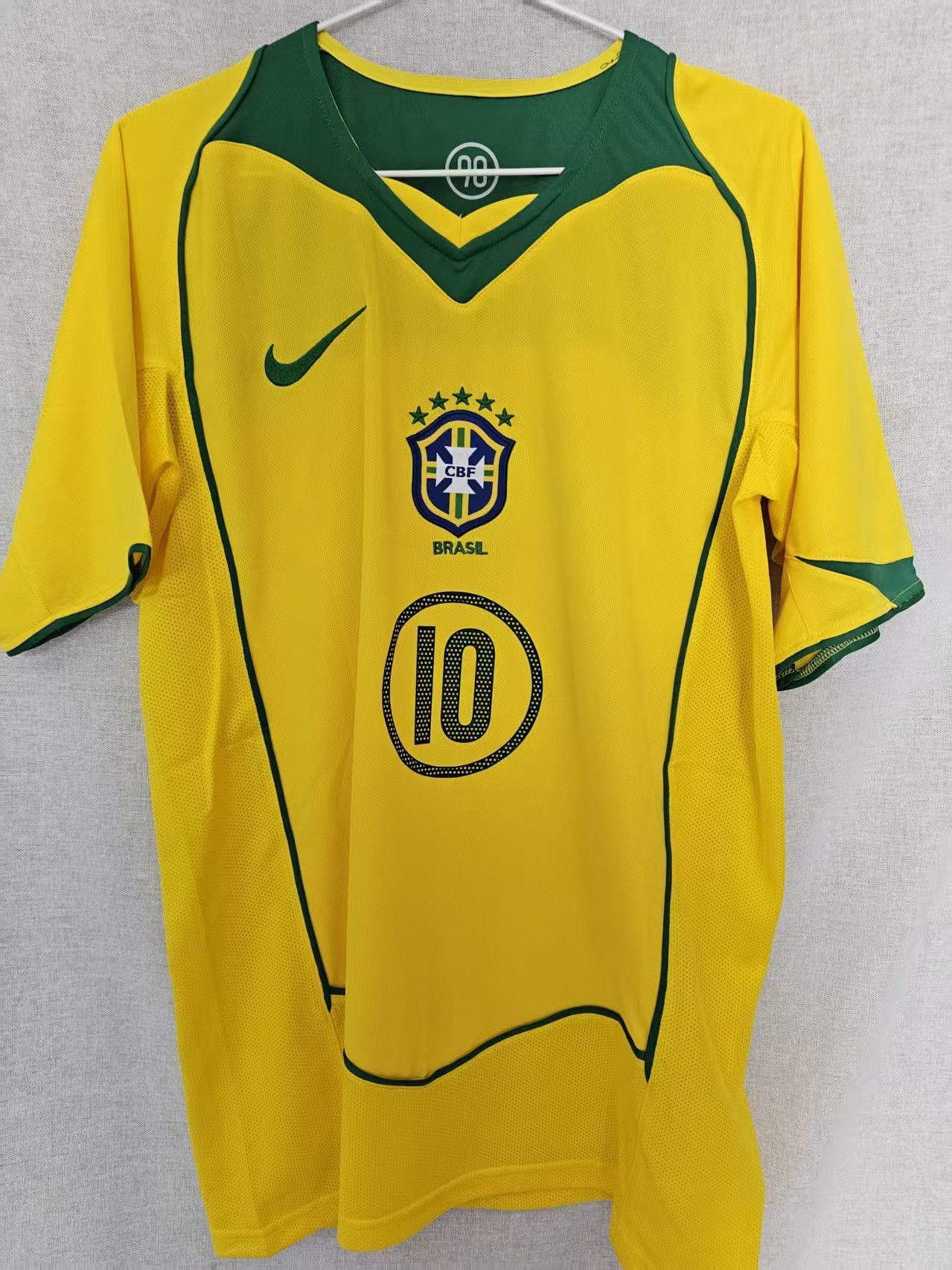 Other 2004 Brazil #10 Ronaldo Jersey Home Size US M / EU 48-50 / 2 - 1 Thumbnail