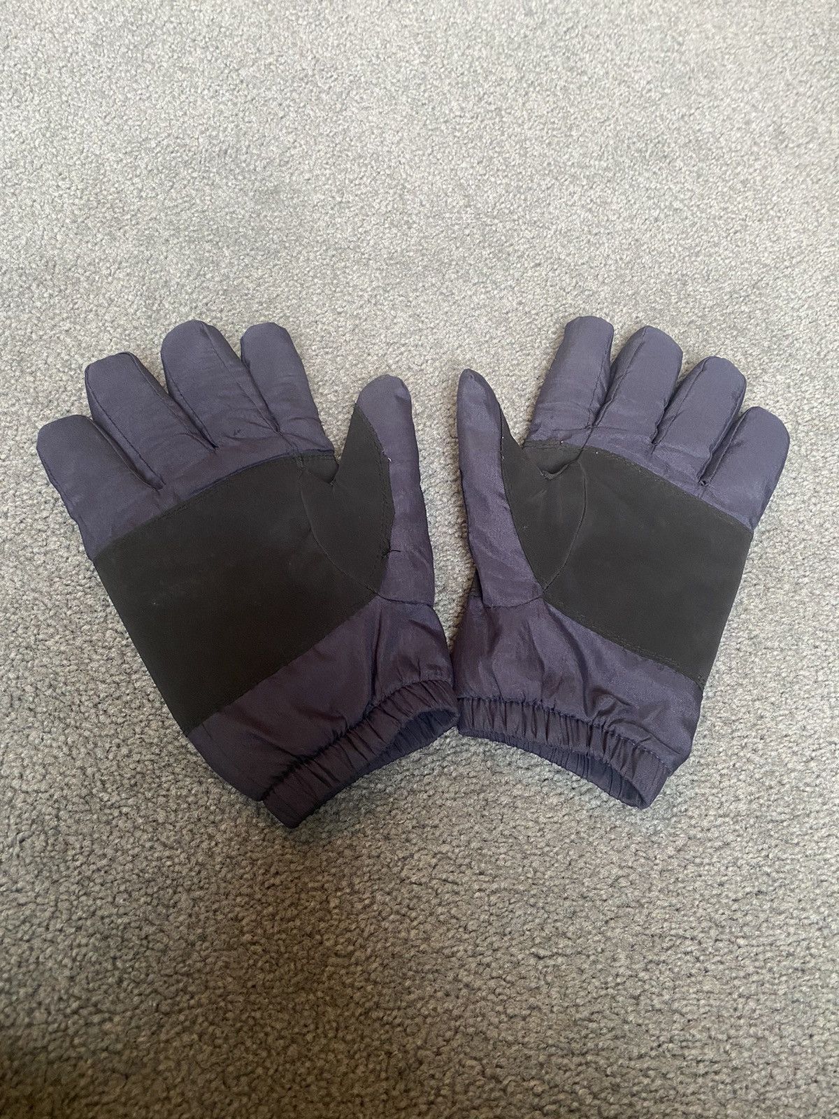 Linea × Prada × Vintage RARE Prada Linea Rossa Technical Fleece Lined Gloves Size ONE SIZE - 2 Thumbnail
