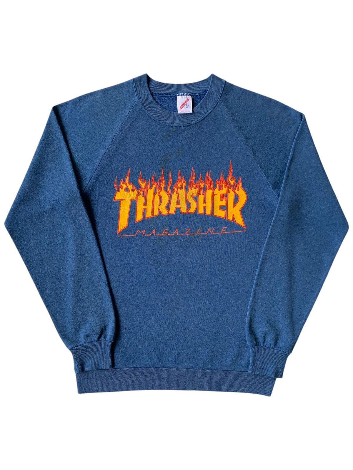 Thrasher Vintage 80's Thrasher Skateboards Size US M / EU 48-50 / 2 - 1 Thumbnail