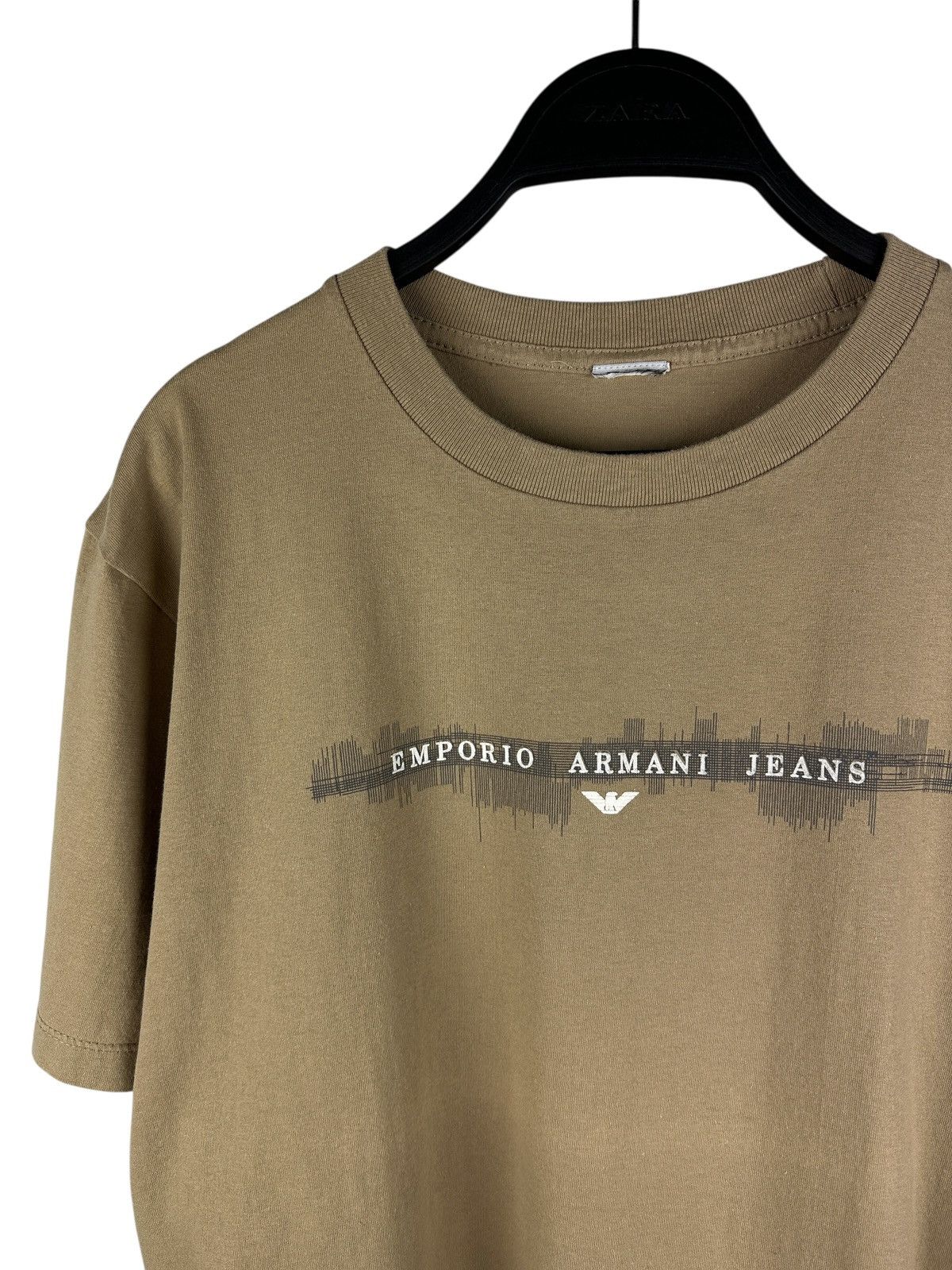 Emporio Armani Vintage Y2K Emporio Armani Jeans Logo T-Shirt Size US M / EU 48-50 / 2 - 2 Thumbnail