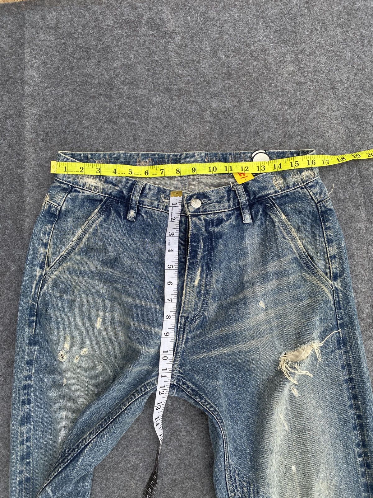 Japanese Brand × PPFM Vintage unbrad selvage denim Size US 33 - 16 Thumbnail
