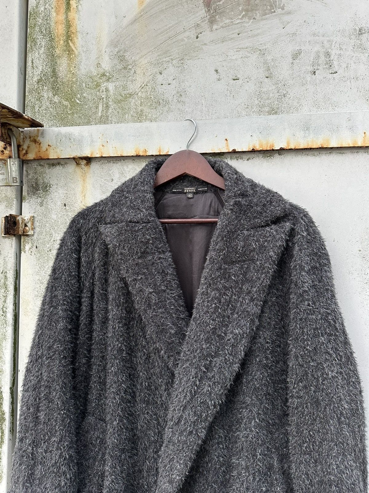 Gianfranco Ferre Gianfranco Ferre Faux Fur Double Collar Jacket Size M / US 6-8 / IT 42-44 - 5 Thumbnail