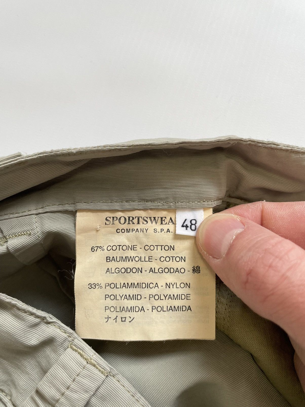 C.P. Company Mid 2000s Tech Twill Utility Trousers Size US 31 - 8 Thumbnail