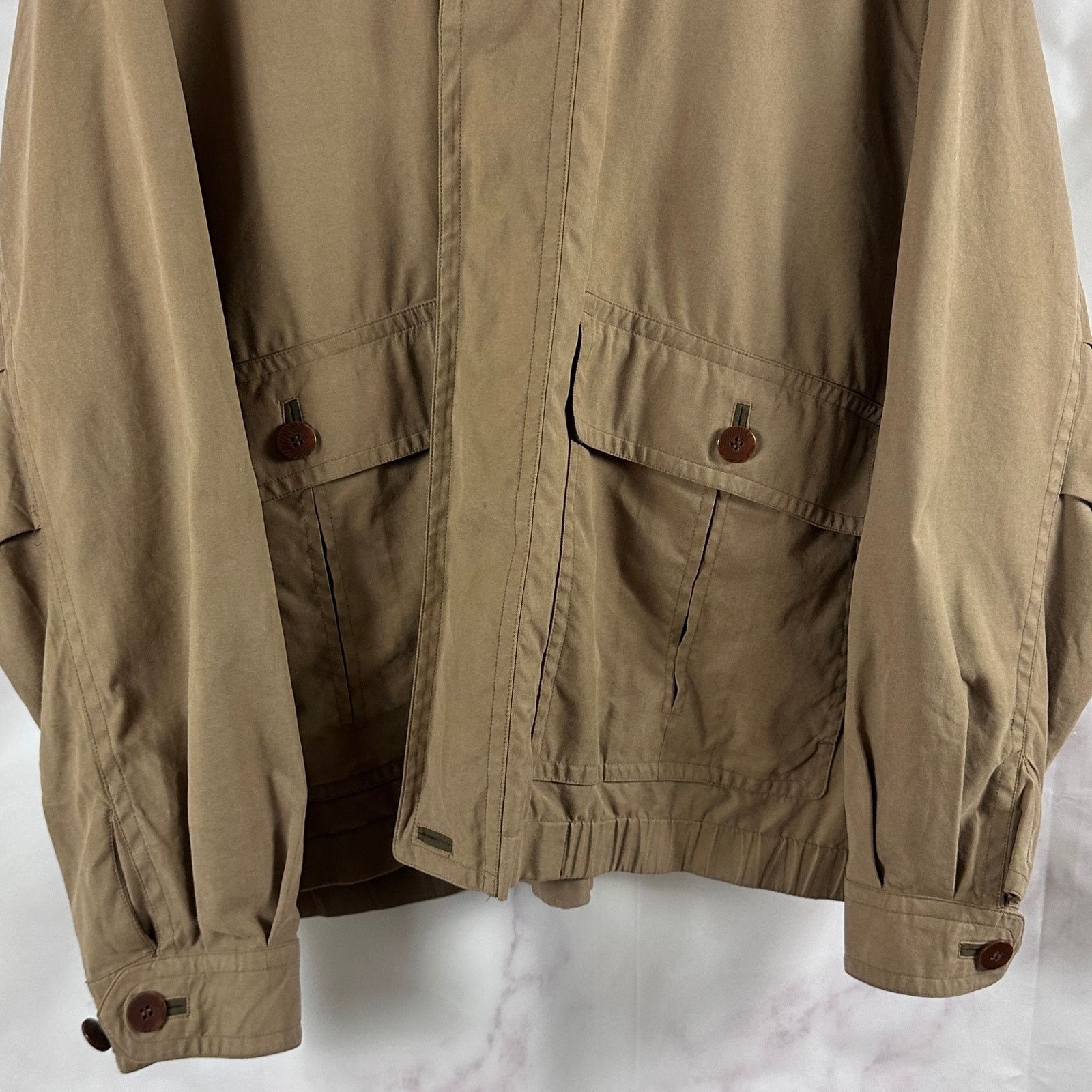 Vintage RFT by Rainforest Tan Zip-Up Jacket Size US XL / EU 56 / 4 - 4 Thumbnail