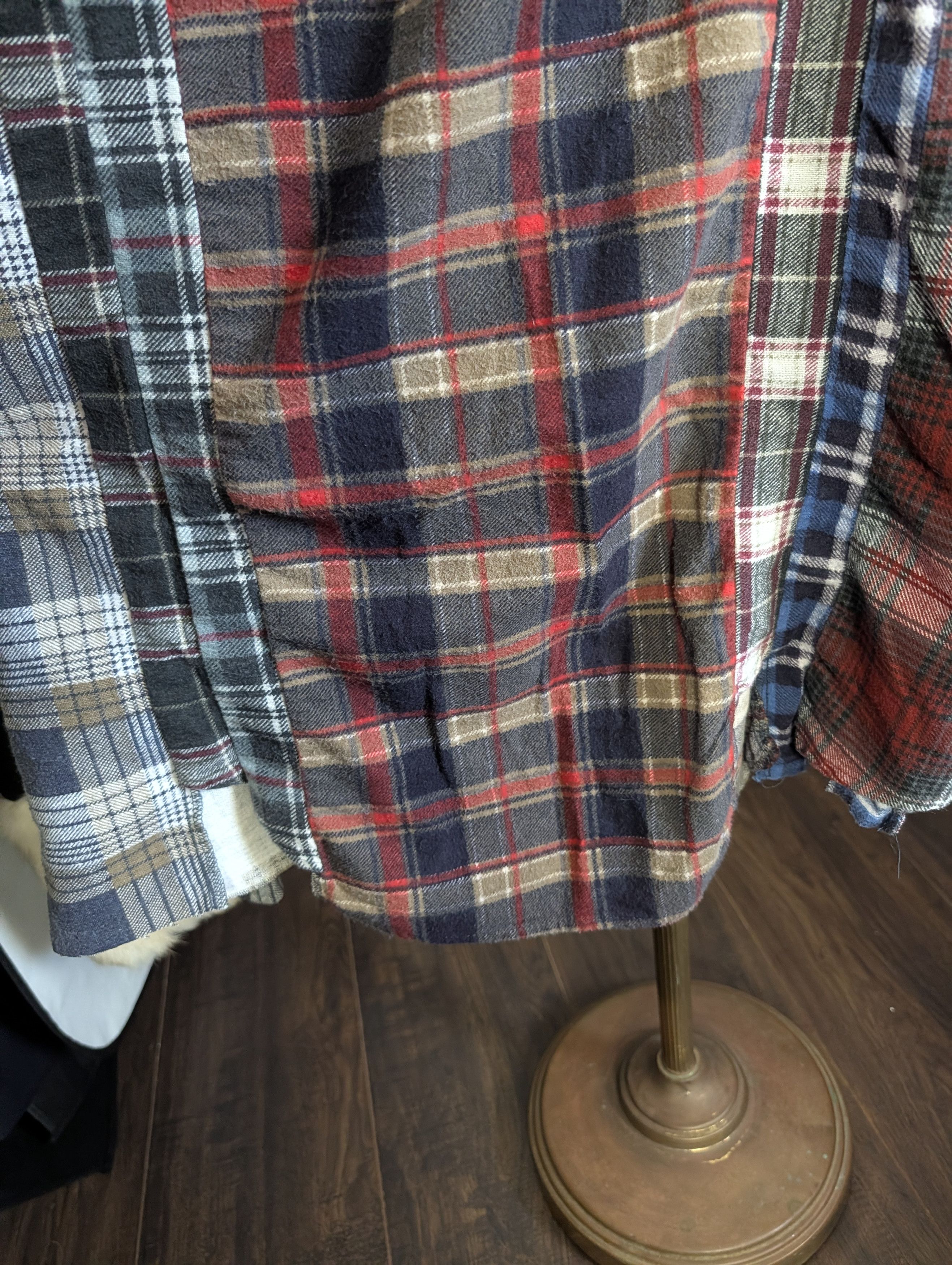 Needles REBUILD BY NEEDLES 1/1 Patchwork Flannel Shirt M Size US M / EU 48-50 / 2 - 11 Thumbnail