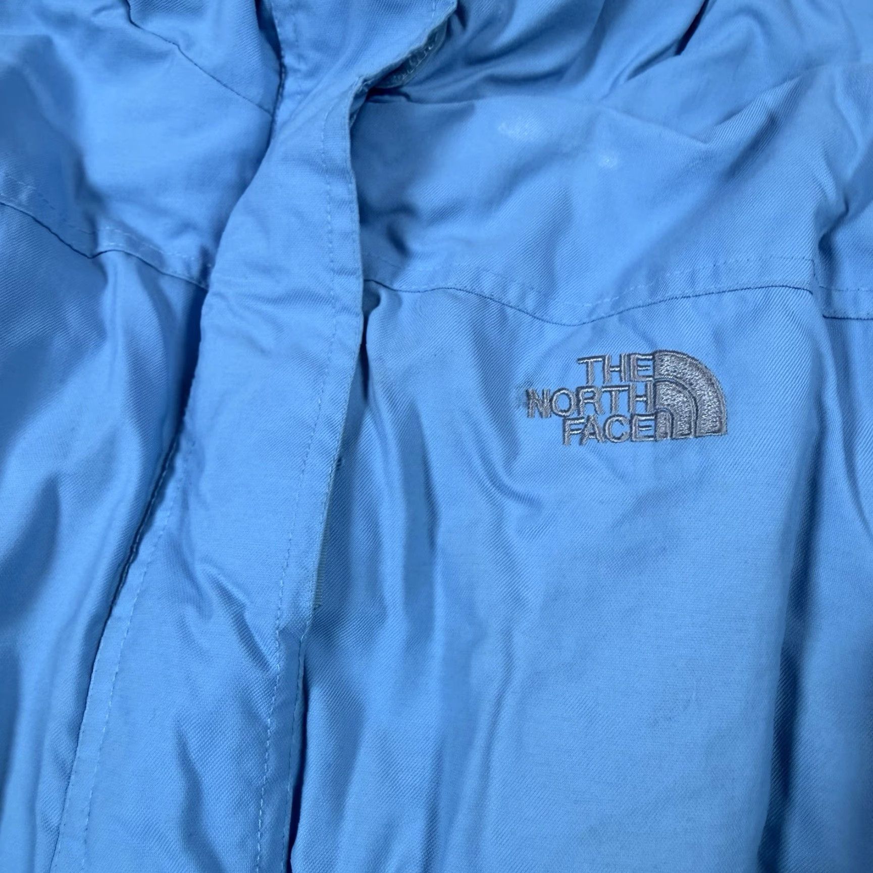 The North Face VINTAGE The North Face Down Jacket Parka Hooded Summit Series Nylon Blue M Mens Size US M / EU 48-50 / 2 - 6 Thumbnail