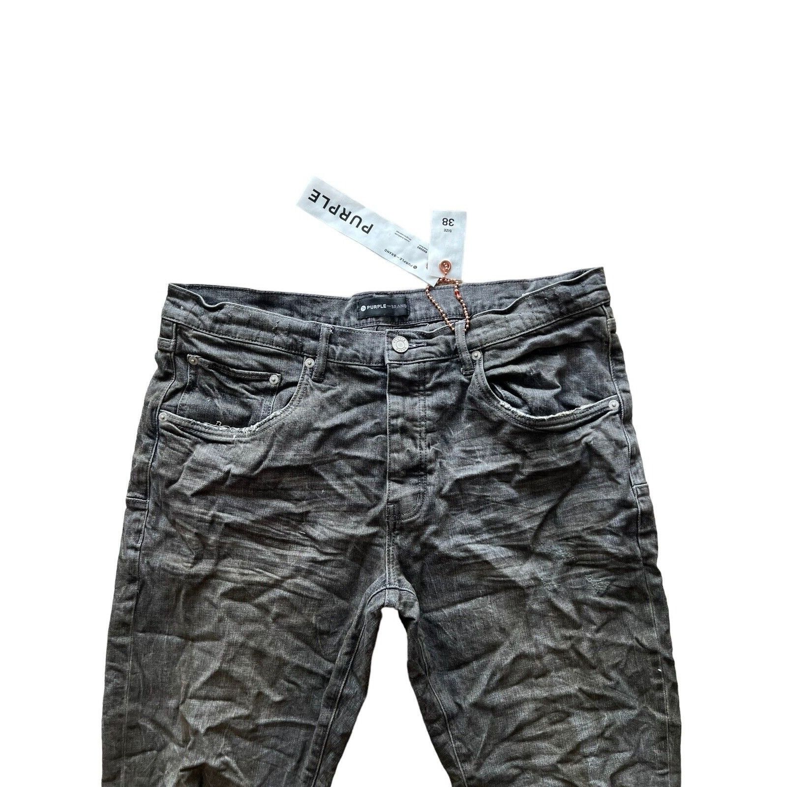 Purple × Purple Brand Purple Brand Jeans Mens Slim Fit P001 $265 Gray Size 38/32 Size US 38 / EU 54 - 2 Thumbnail