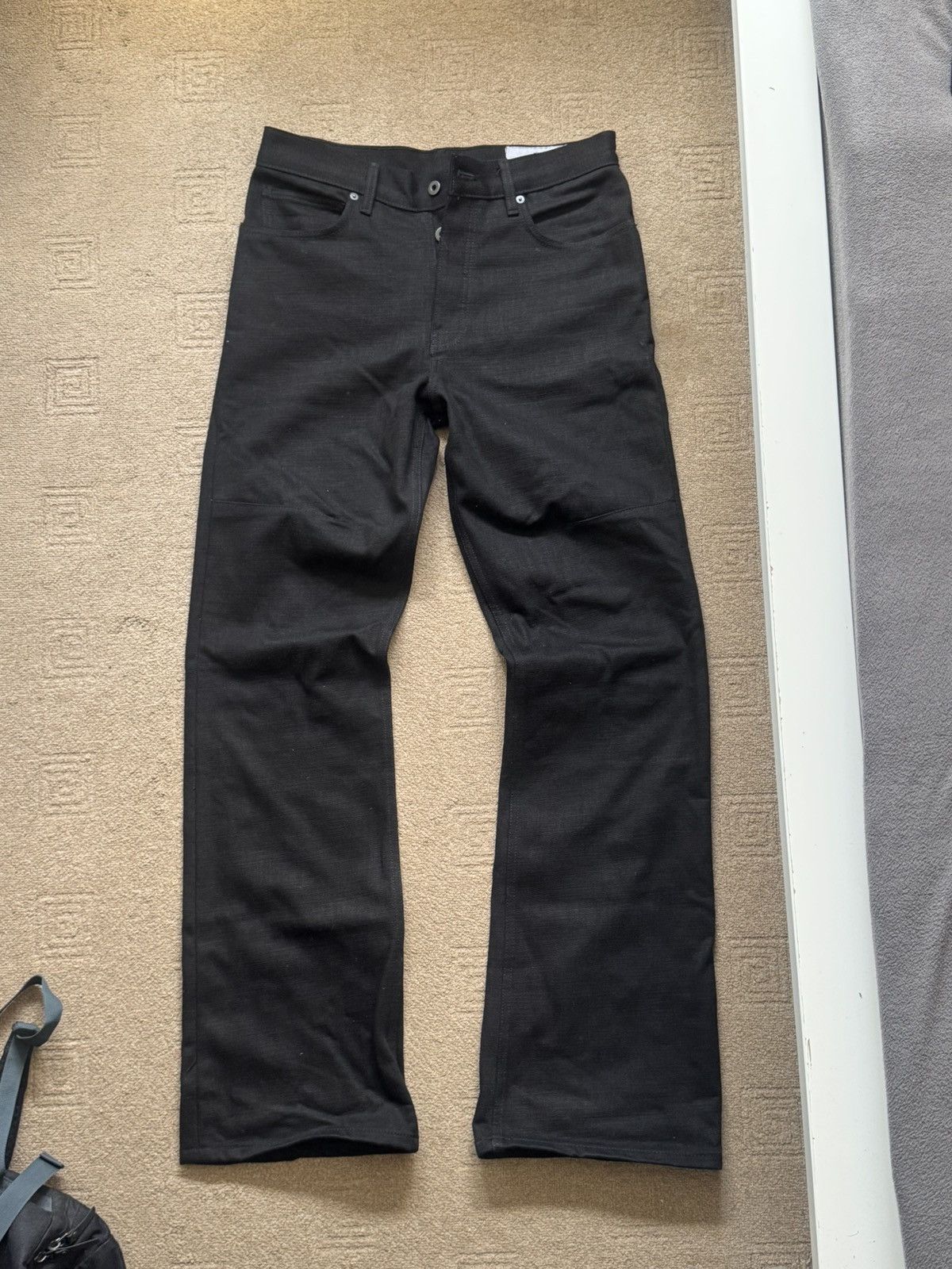 Ktwo studios 16oz crosshatch bootcut denim