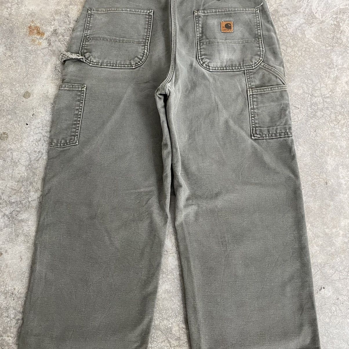 Carhartt Vintage Carhartt Blanket Lined Faded Carpenter Work Pants Size US 36 / EU 52 - 19 Thumbnail