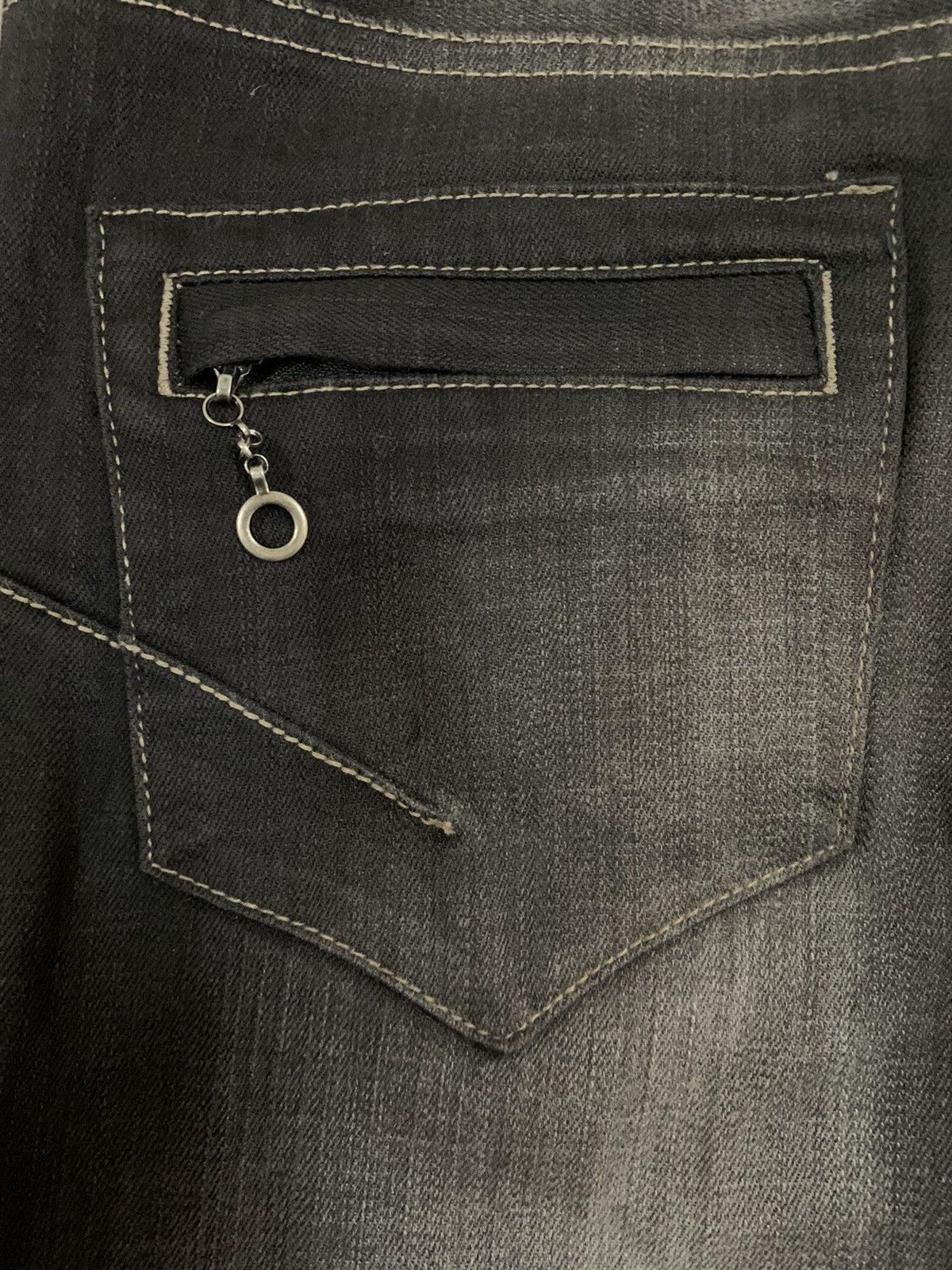 Balmain PPFM Double Knee Distressed Punk Biker Jeans like Balmain Size US 33 - 15 Thumbnail