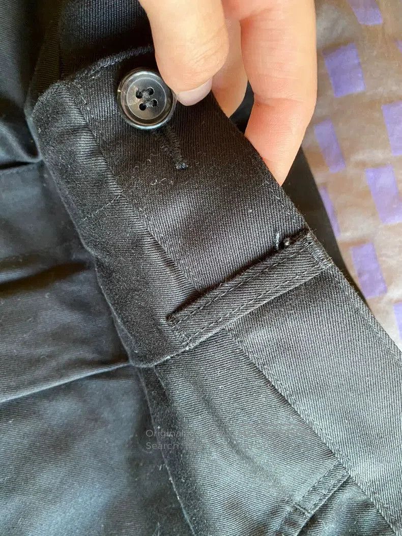 Comme des Garcons CDG Homme Low-Rise Wide-Leg Pants. Size US 32 / EU 48 - 3 Thumbnail