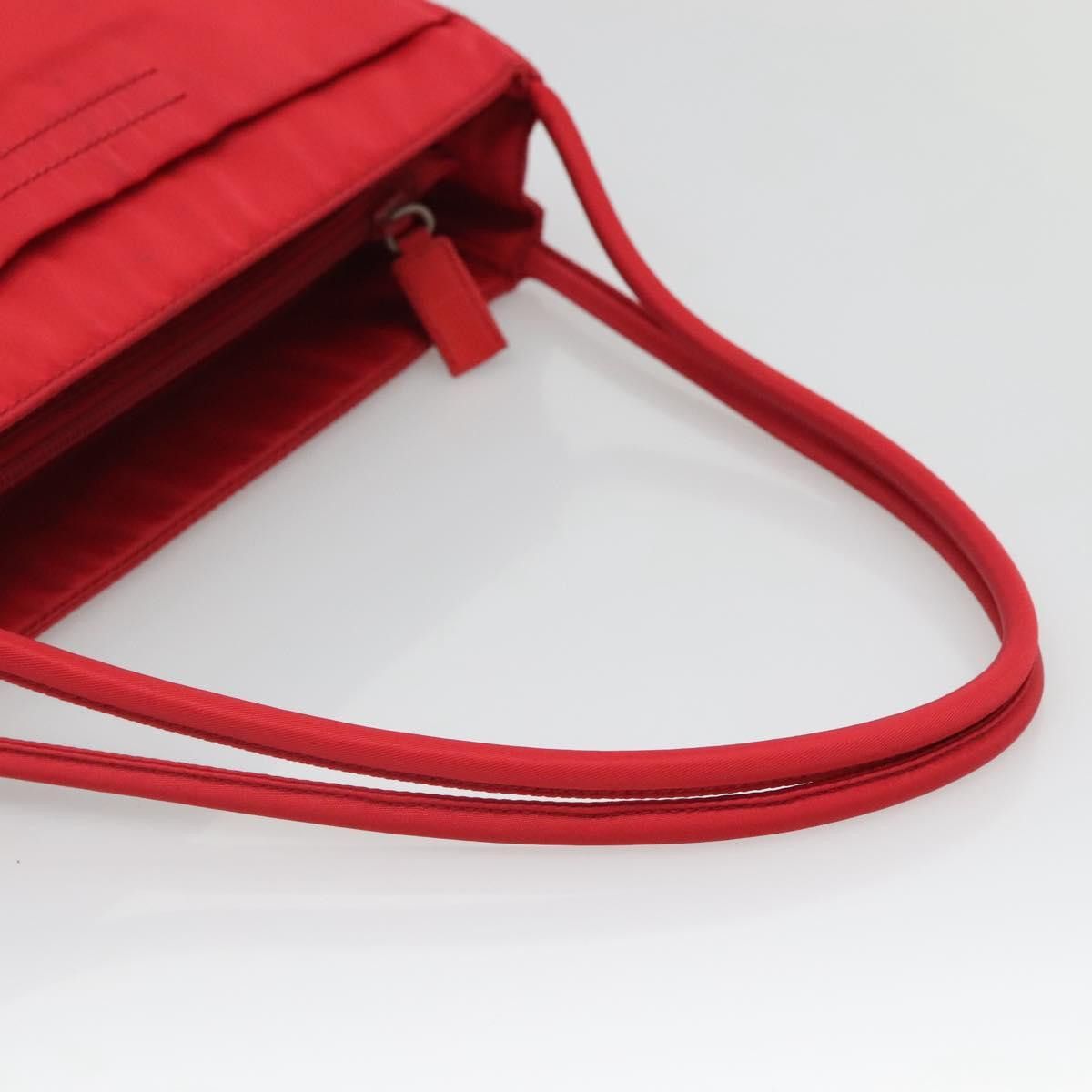 Prada PRADA Tote Bag Nylon Red Size ONE SIZE - 7 Thumbnail