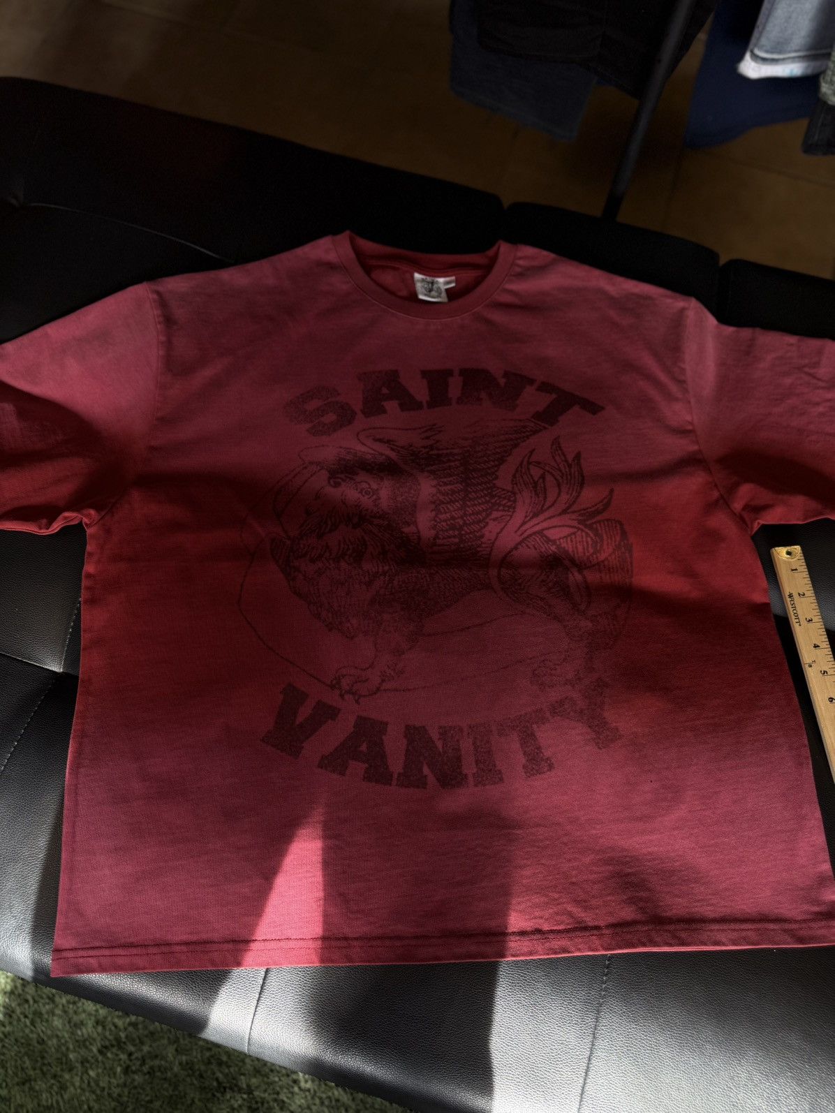 Saint Vanity Saint Vanity UNRELEASED Tee Shirt Logo Red Size XL (NEW) Size US XL / EU 56 / 4 - 1 Thumbnail