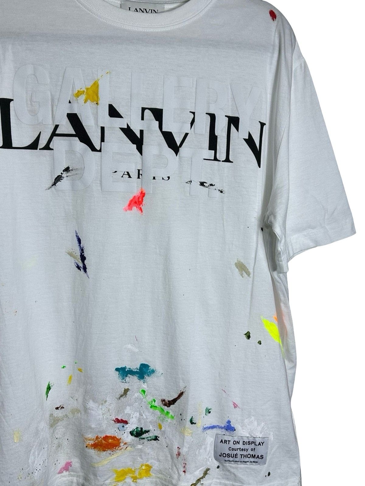 Gallery Dept. × Lanvin Lanvin x Gallery Dept. Logos Printed T-Shirt Size US M / EU 48-50 / 2 - 3 Thumbnail