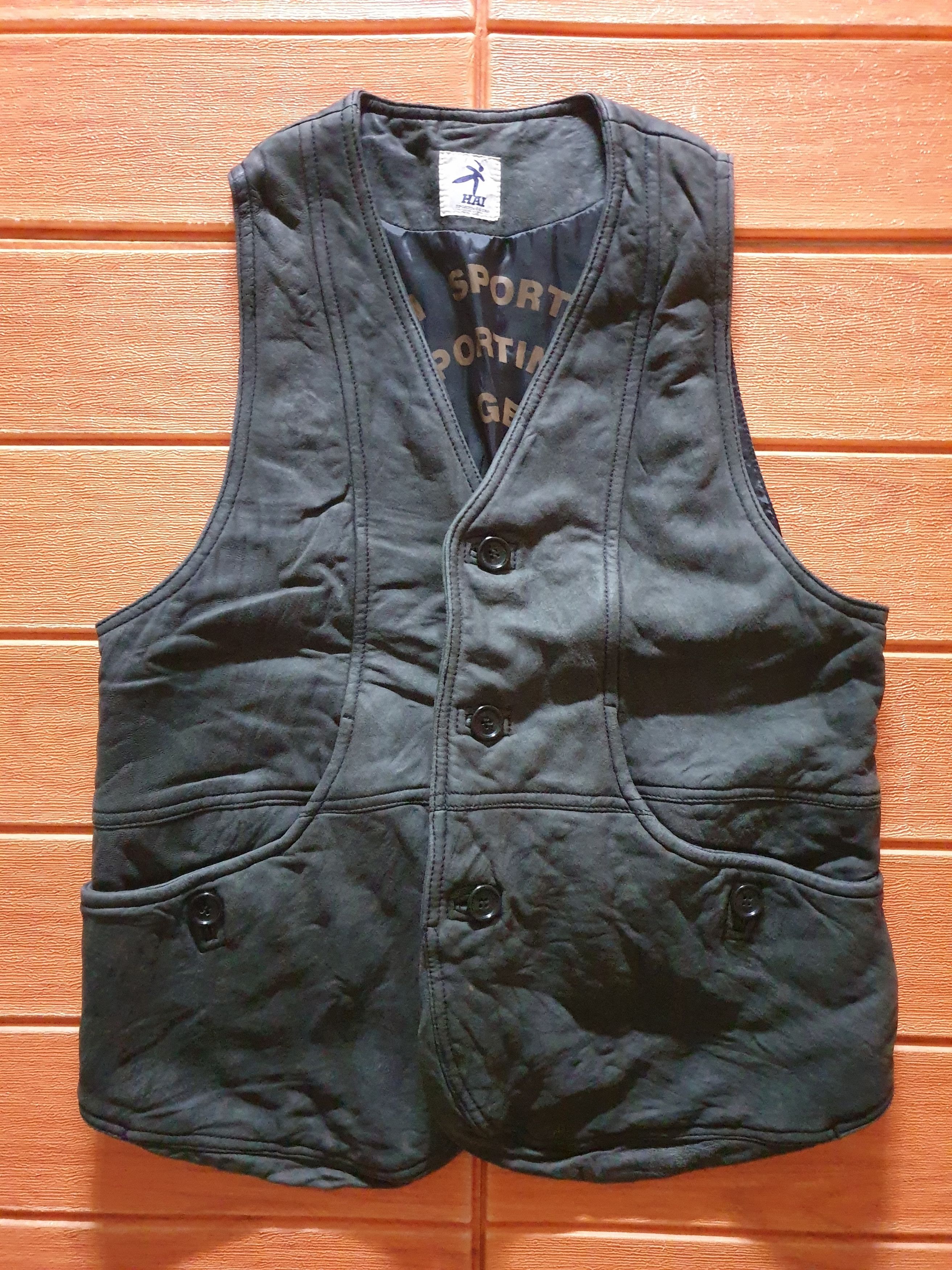 Hai Sporting Gear Hai sporting gear Issey Miyake leather vest Size US M / EU 48-50 / 2 - 1 Thumbnail