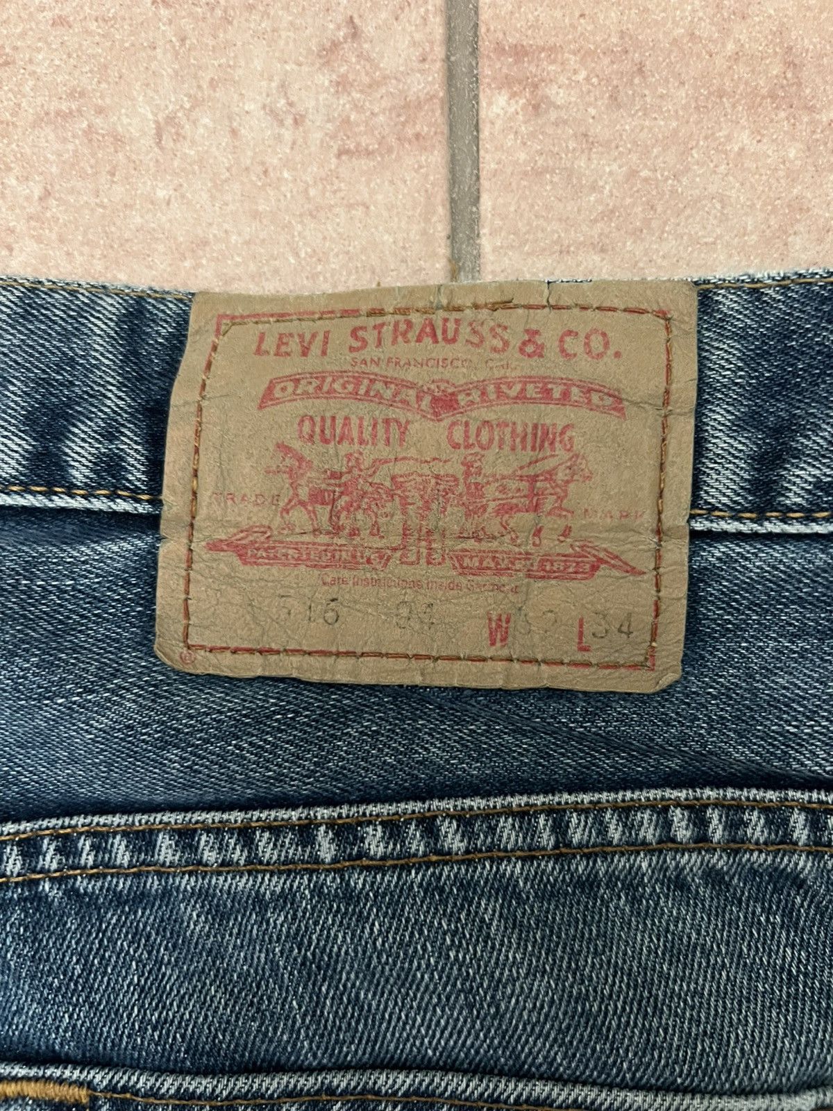 Levi's Vintage Levi’s 516 Flare Jeans 80s/90s Size US 32 / EU 48 - 3 Thumbnail