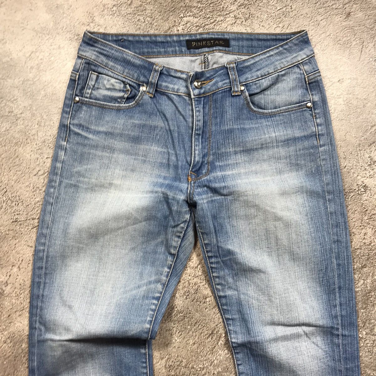 Vintage Vintage 90s Distressed Baggy Jeans Grunge Thrashed Dark Wash Size 28" / US 6 / IT 42 - 3 Thumbnail