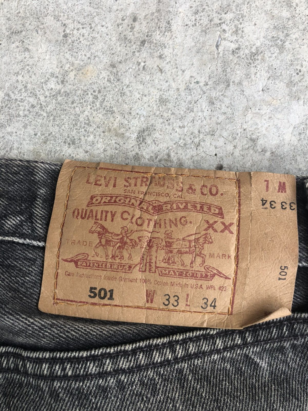 If Six Was Nine Vintage 90’s Levi’s 501 Distressed Denim Size US 32 / EU 48 - 20 Thumbnail