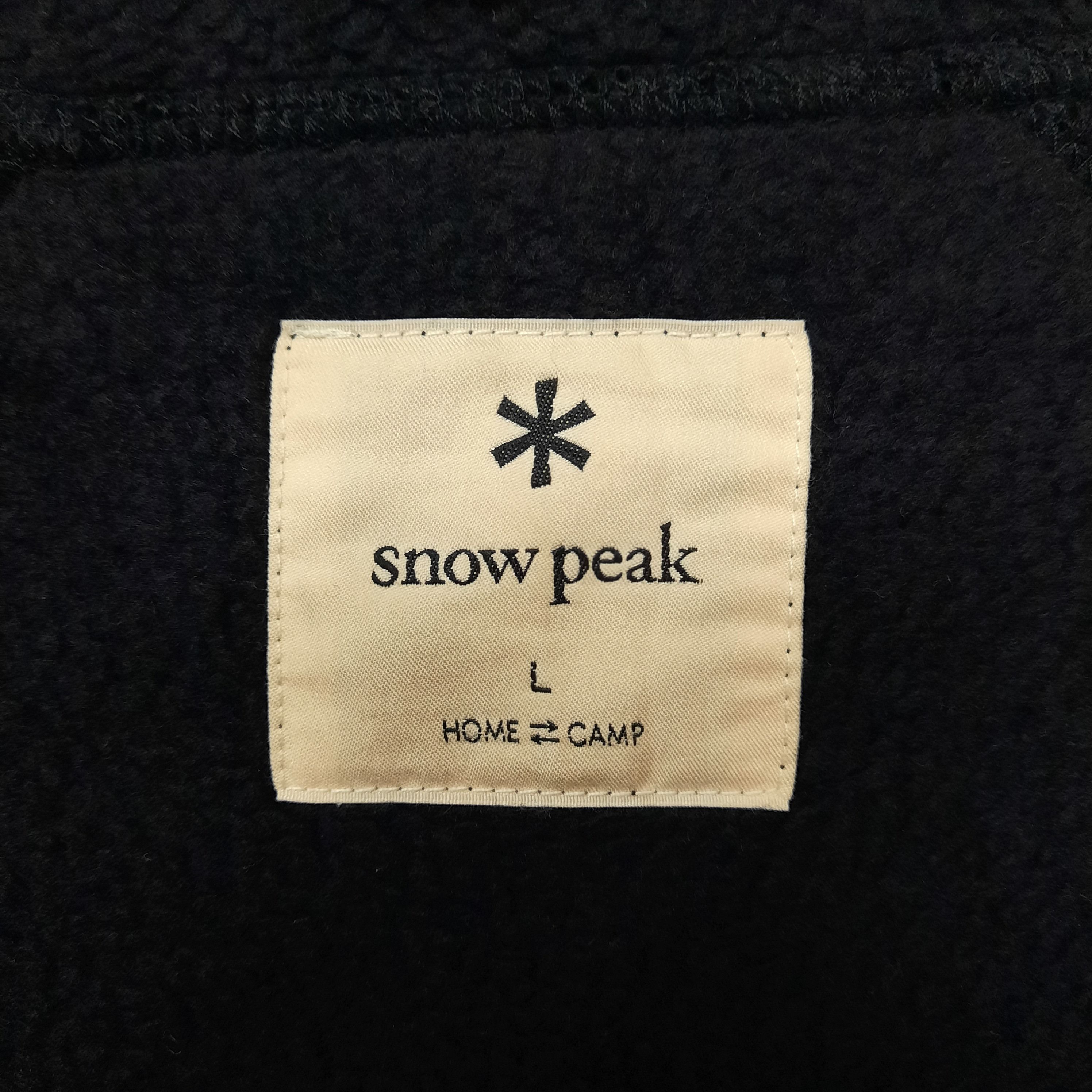 Snow Peak ❄️ Snow peak thermal boa black fleece jacket Size US M / EU 48-50 / 2 - 10 Thumbnail