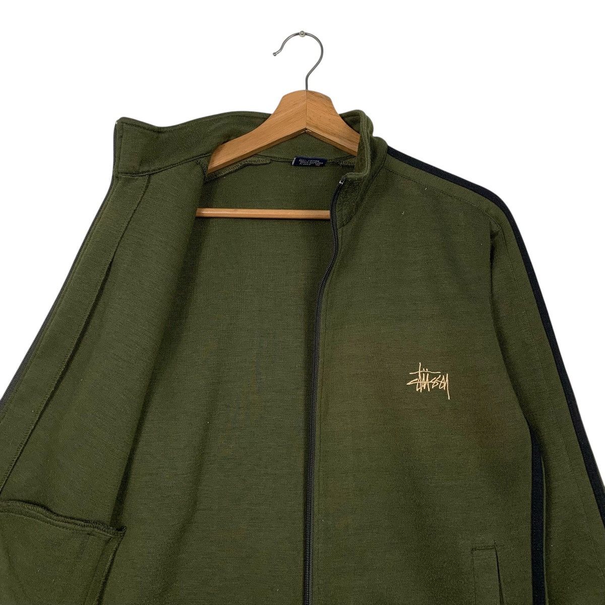 Stussy Vintage Stussy Zipper Jacket Made In USA Size L / US 10 / IT 46 - 10 Thumbnail