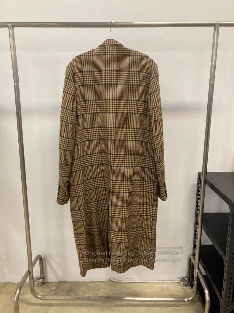 Dries Van Noten Dries Van Noten size:48 Plaid Long Coat Size S / US 4 / IT 40 - 2 Thumbnail