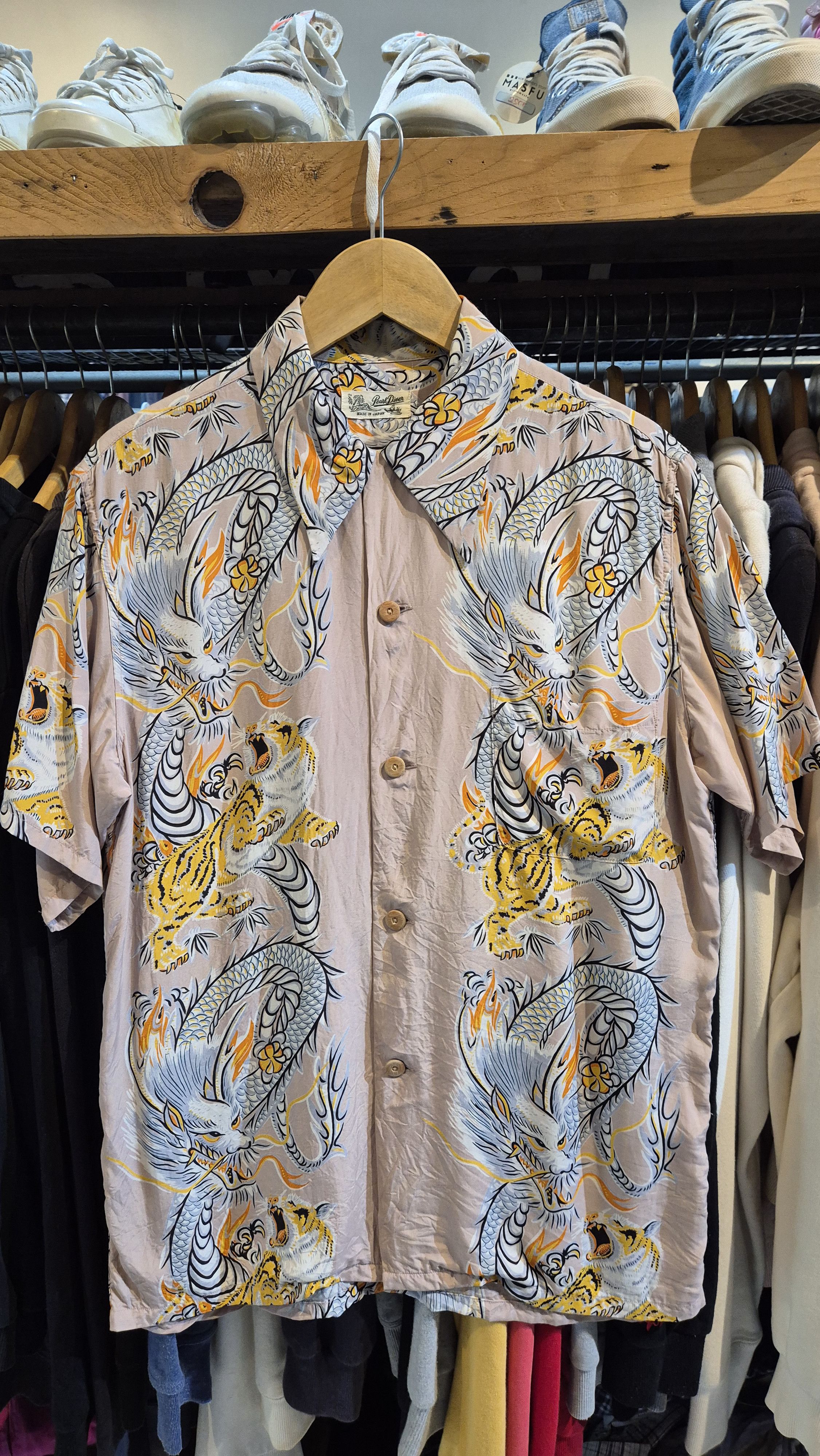 Japanese Brand Pearl diver hawaiian shirt made in japan Size US S / EU 44-46 / 1 - 1 Thumbnail