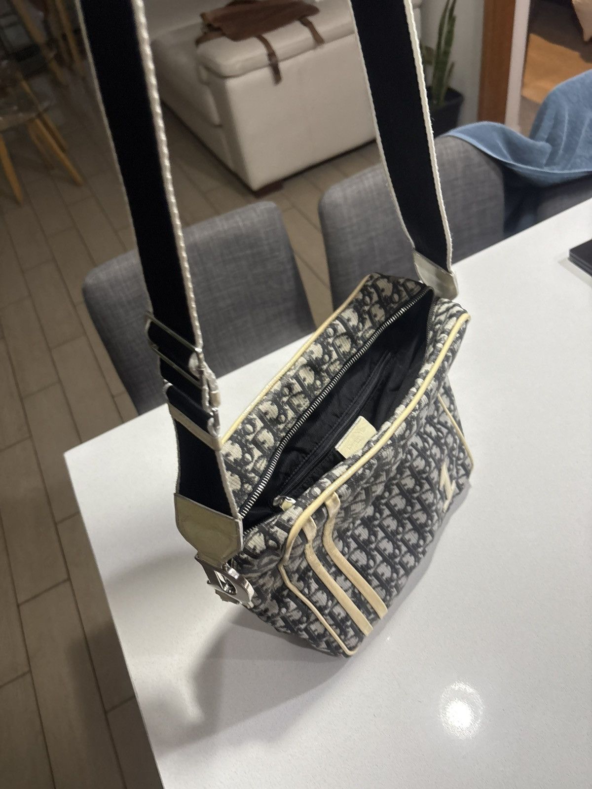 Dior Dior Vintage Dior Monogram Number Crossbody Bag Size ONE SIZE - 18 Thumbnail