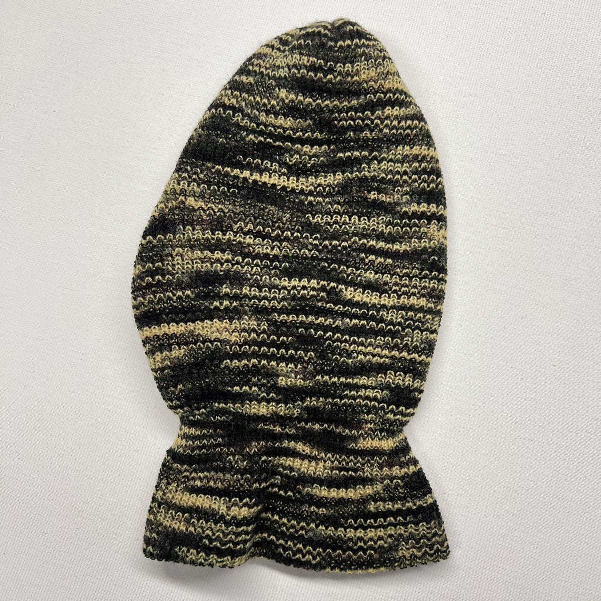 Cabelas × Vintage VTG Cabelas Ski Mask Camouflage Hunting Fleece Knit Orange Size ONE SIZE - 8 Thumbnail