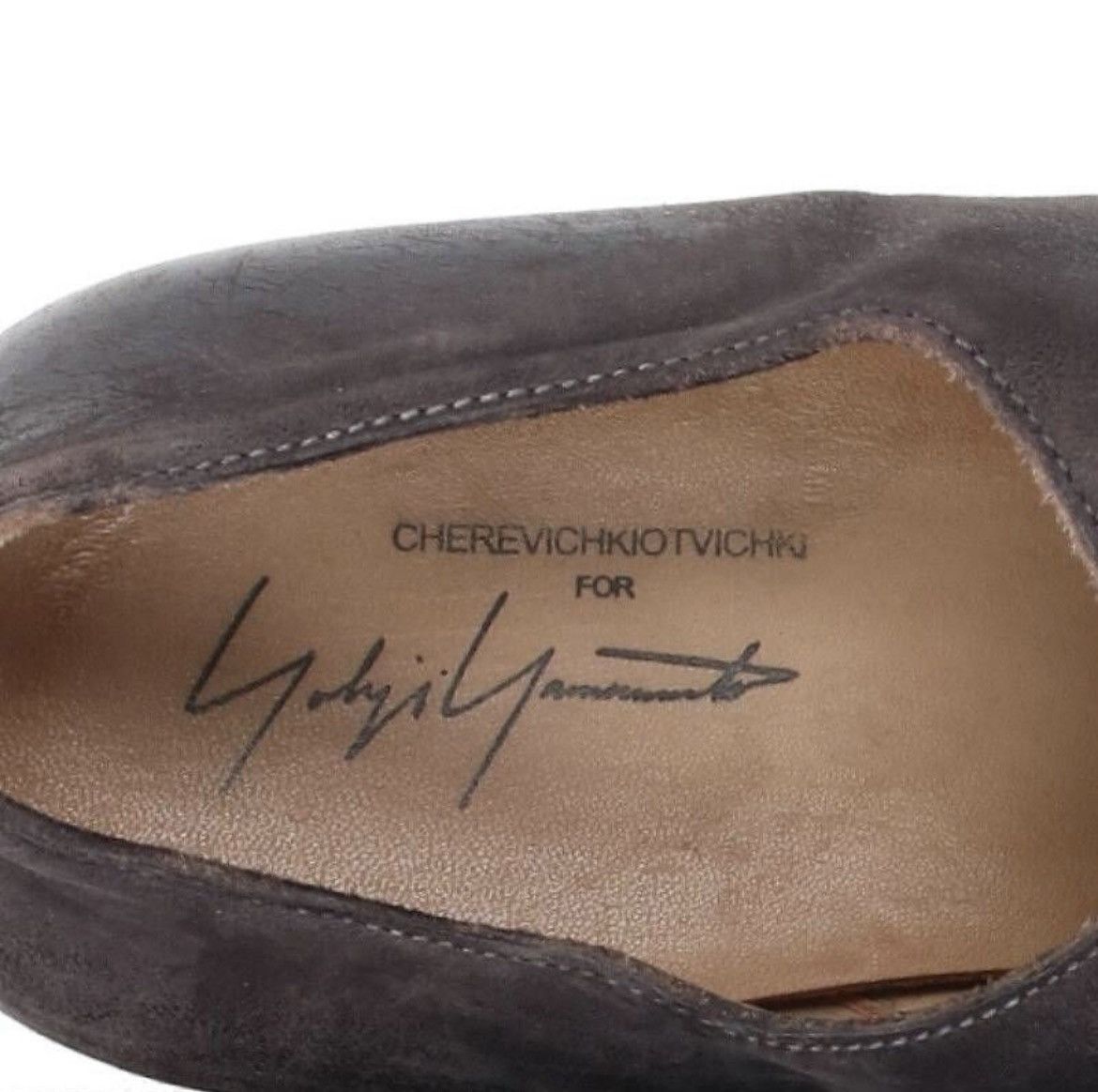 Cherevichkiotvichki × Yohji Yamamoto Yohji Yamamoto wrap derbies Size US 11 / EU 44 - 5 Thumbnail