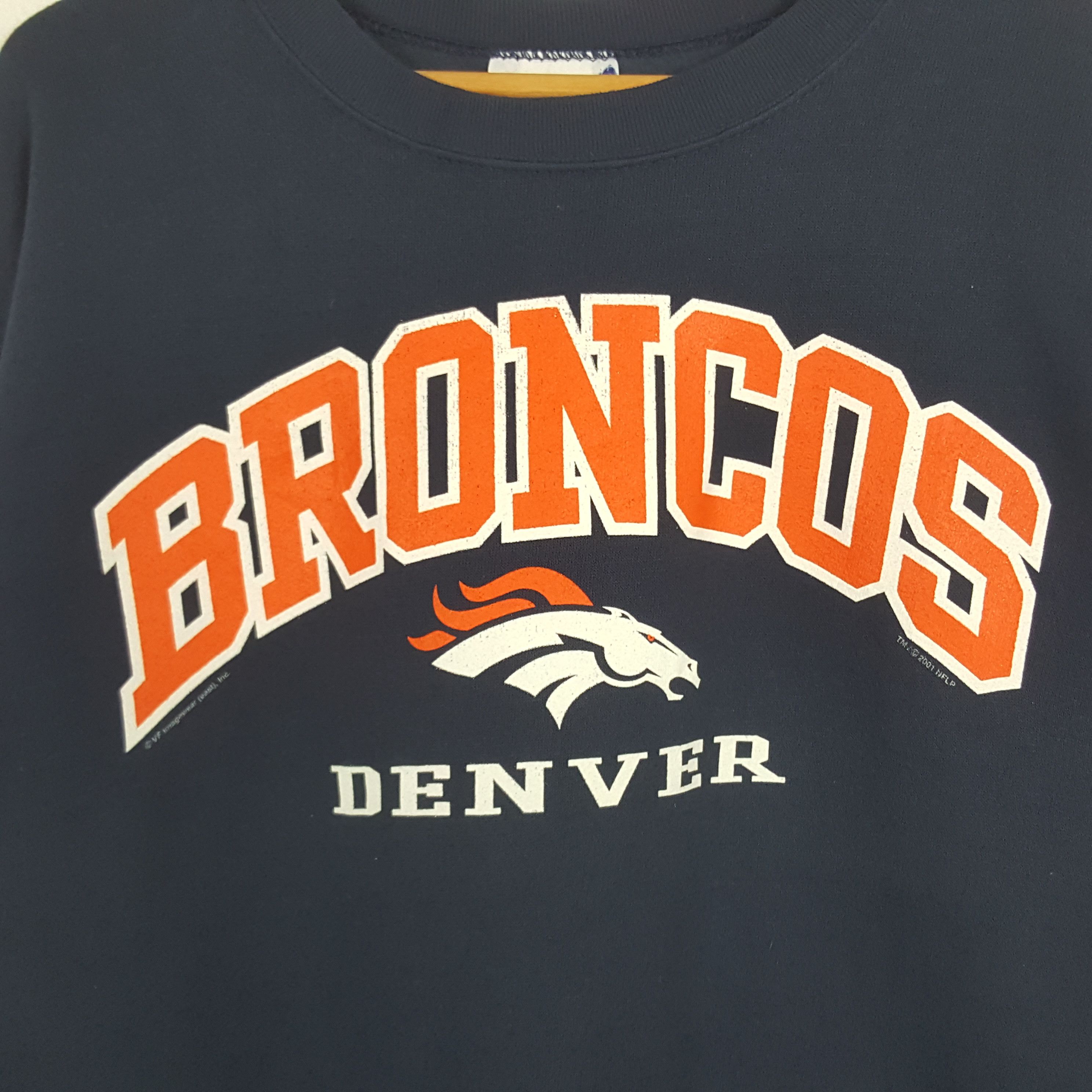 CSA × NFL × Vintage Vintage Broncos Denver American Football Team Sweatshirt Size US L / EU 52-54 / 3 - 2 Thumbnail
