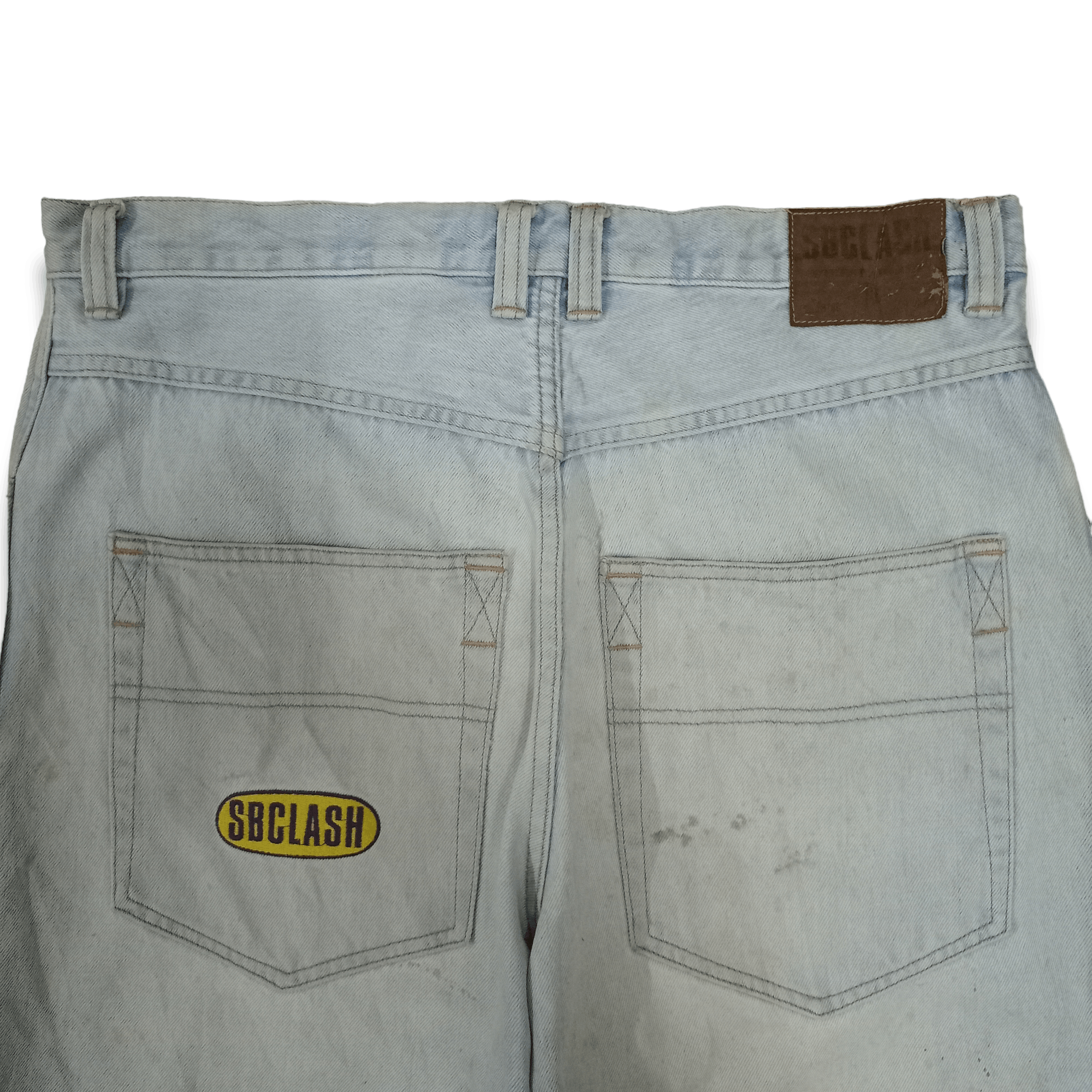 Japanese Brand Vintage Japanese Brand Dirt Washed Distressed Baggy Jeans Size US 36 / EU 52 - 7 Thumbnail