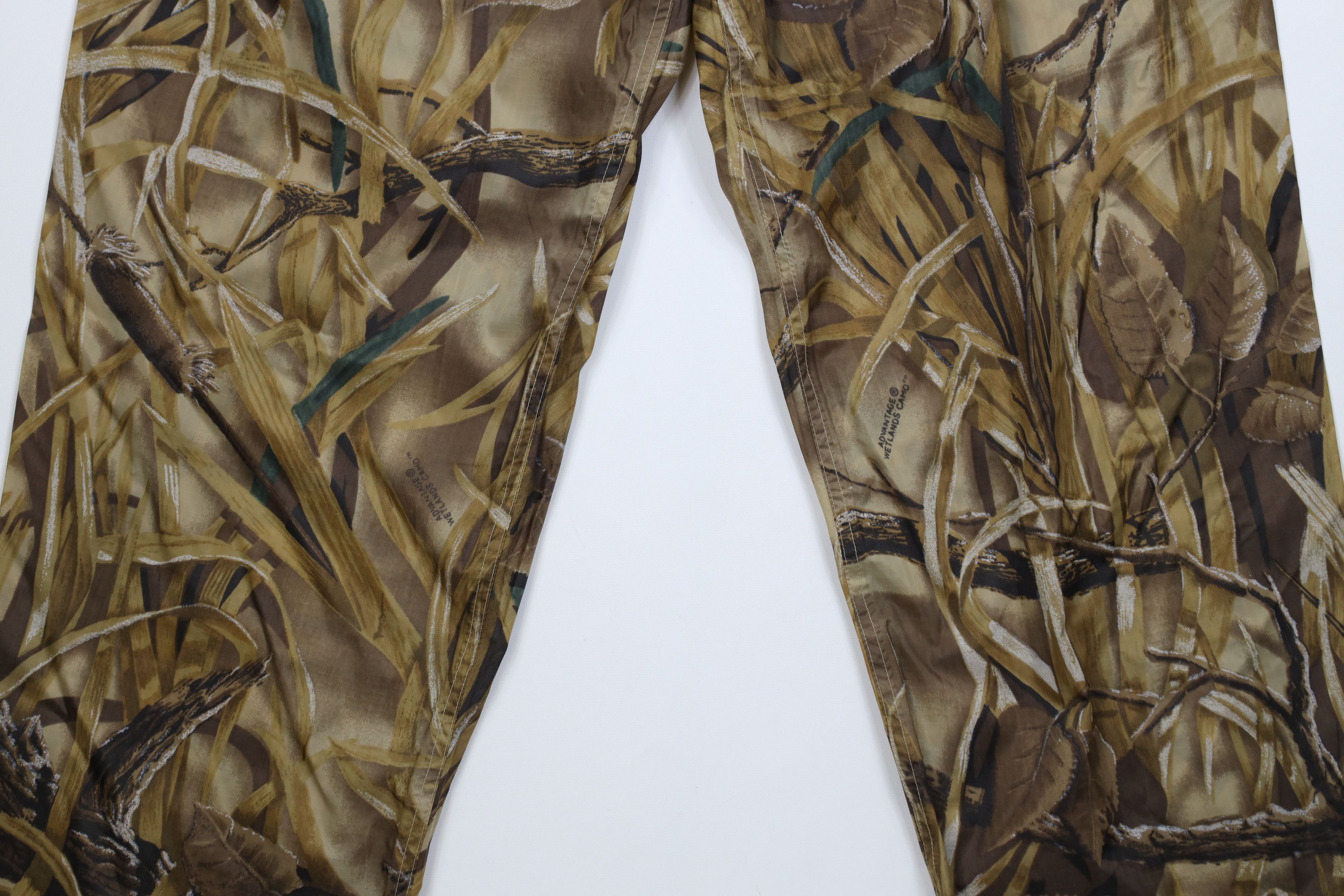 Cabelas Vintage Cabelas Ripstop Wetlands Camouflage Pants Nylon PU Size US 40 / EU 56 - 3 Thumbnail