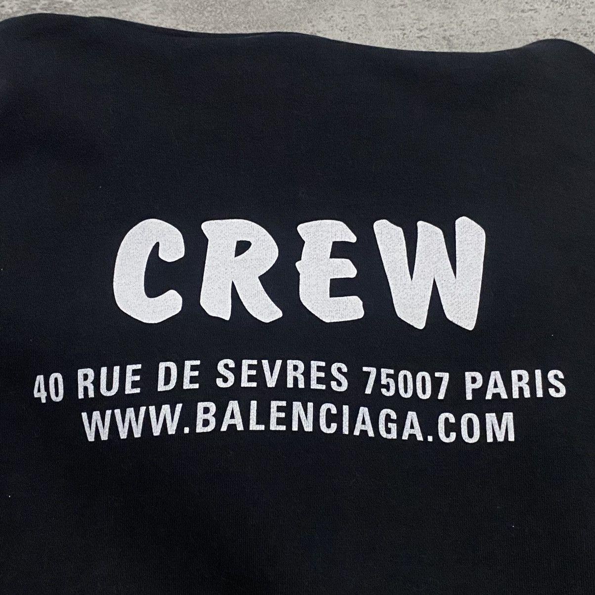 Balenciaga Balenciaga Crew Pullover Hoodie Size US XS / EU 42 / 0 - 8 Thumbnail