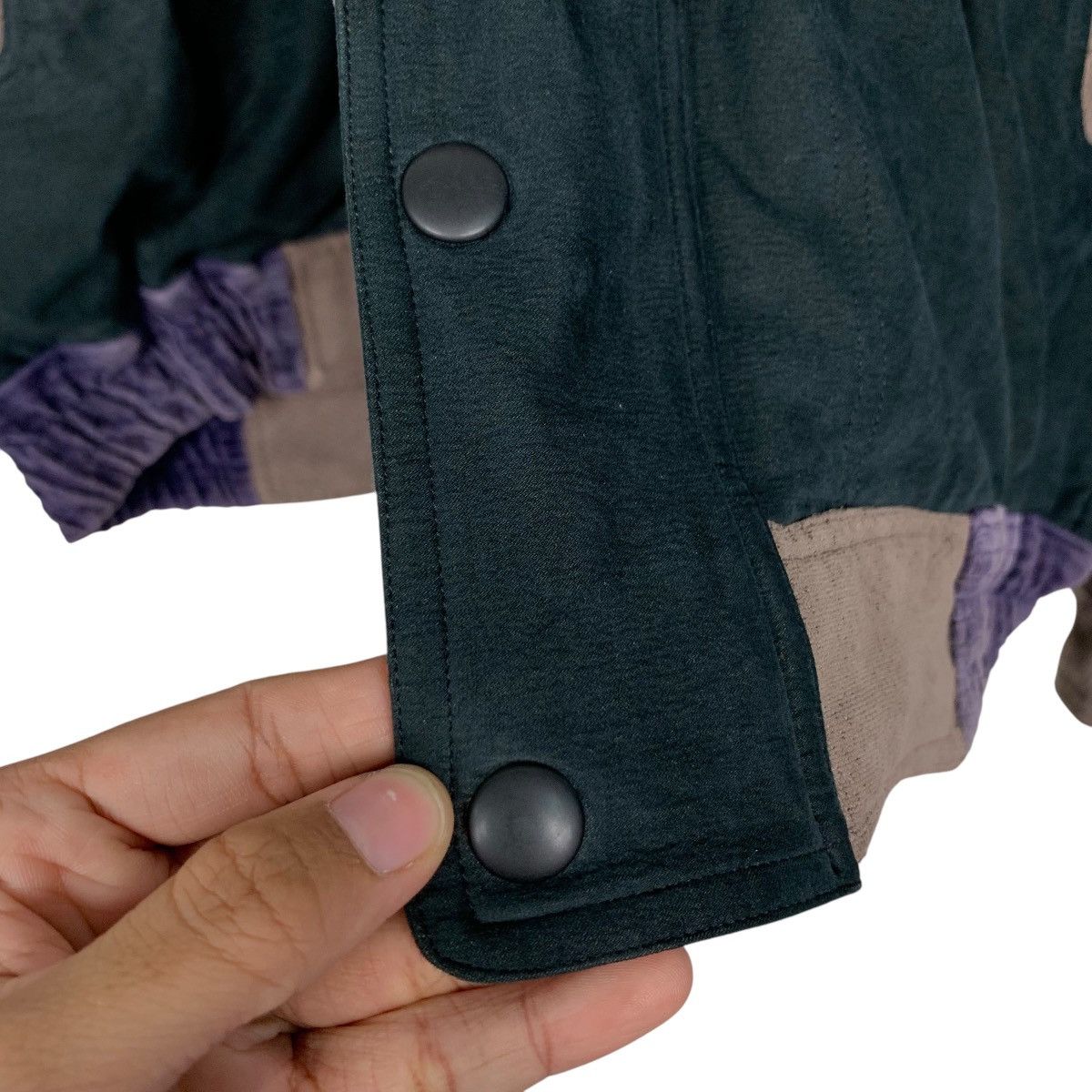 Vintage GER RUFFINI Purple Corduroy Hybrid Jacket #2795-C126 Size US L / EU 52-54 / 3 - 10 Thumbnail