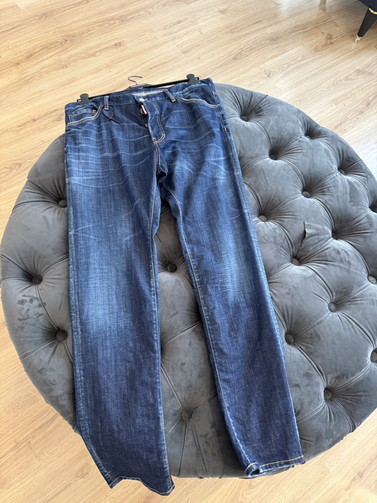 Dsquared2 Dsquared2 dark blue denim jeans Size US 38 / EU 54 - 1 Thumbnail