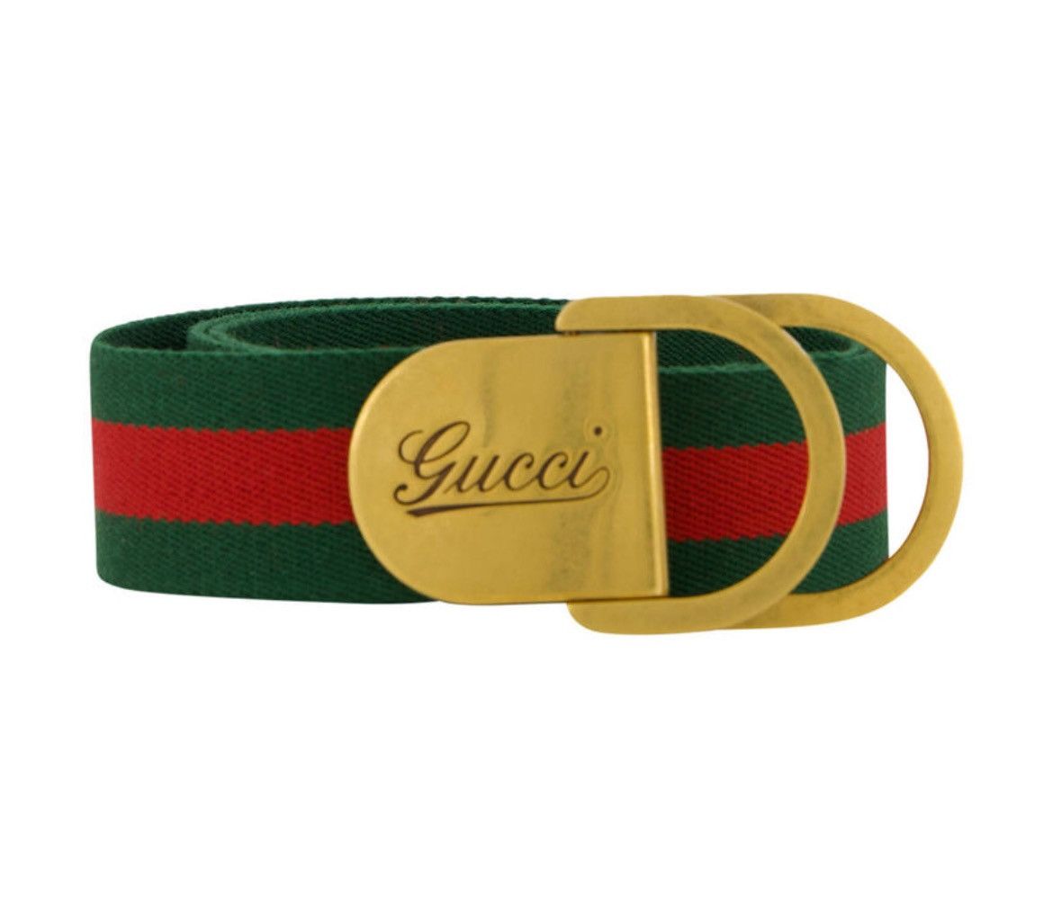 Gucci Gucci | Men's Belt with Gucci Script Buckle Size 38 - 2 Thumbnail